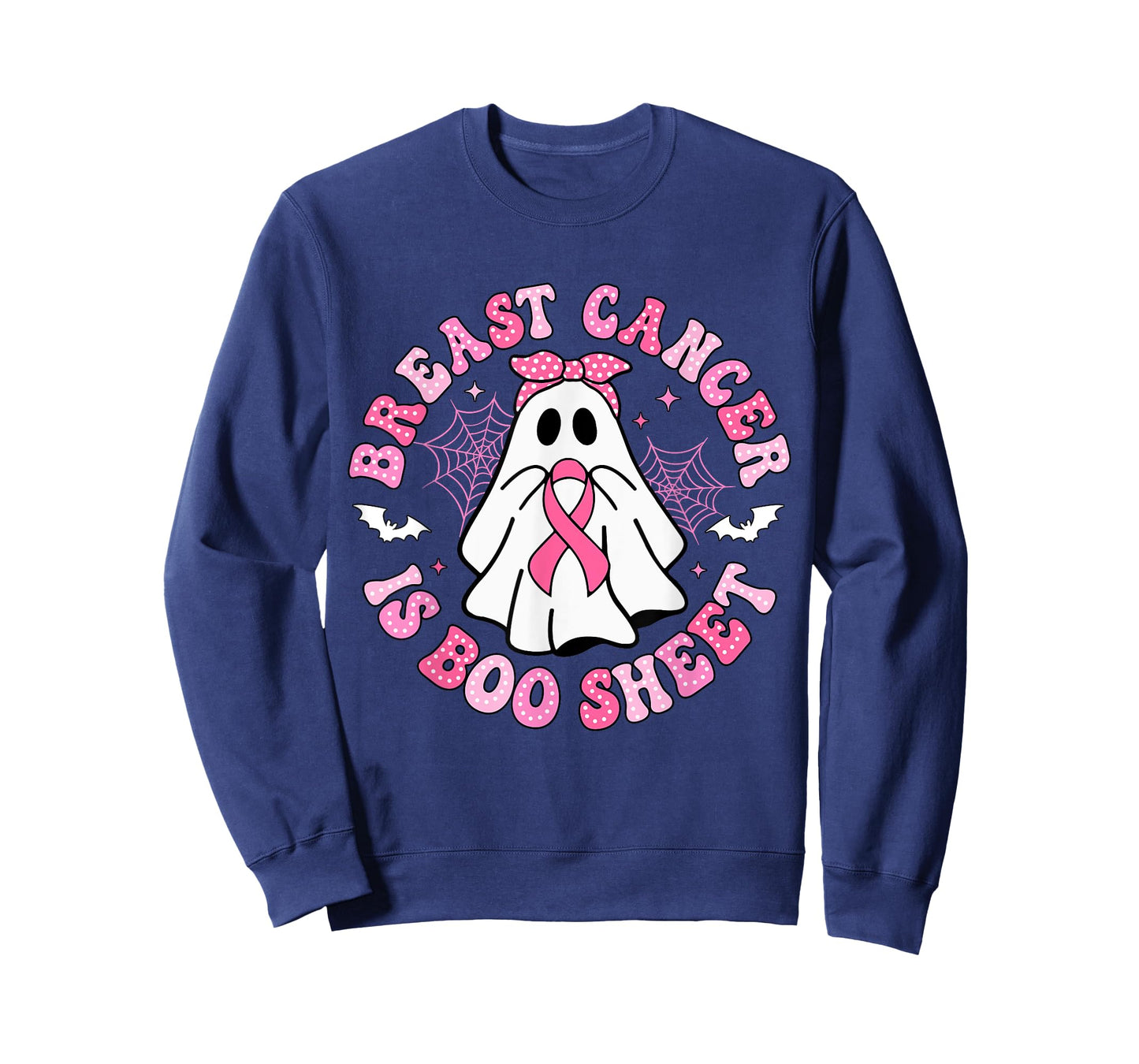 Breast Cancer Is Boo Sheet Halloween Breast Cancer Awareness T-Shirt