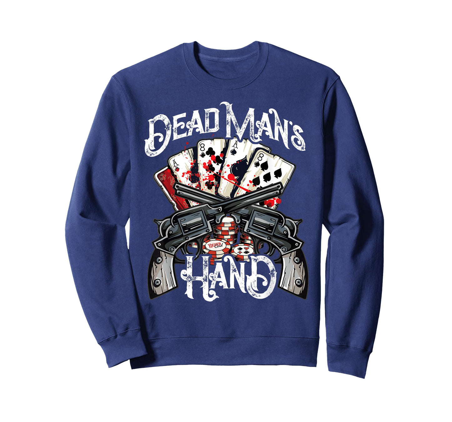 Dead Man's Hand, Aces & Eights Poker Player T-Shirt