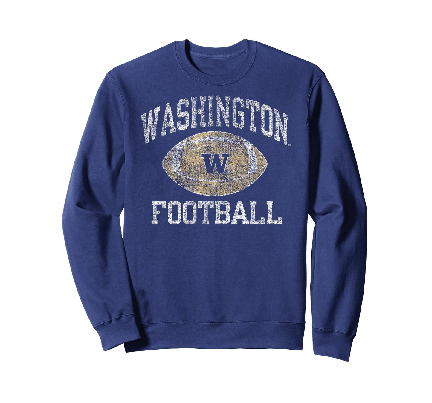 Washington Huskies Football Intensity Vintage Purple T-Shirt