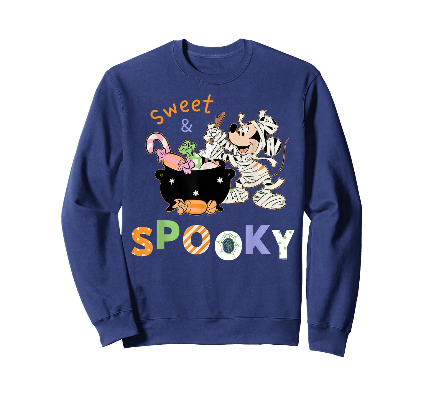 Disney Mickey Mouse "Sweet & Spooky" Halloween Candy T-Shirt