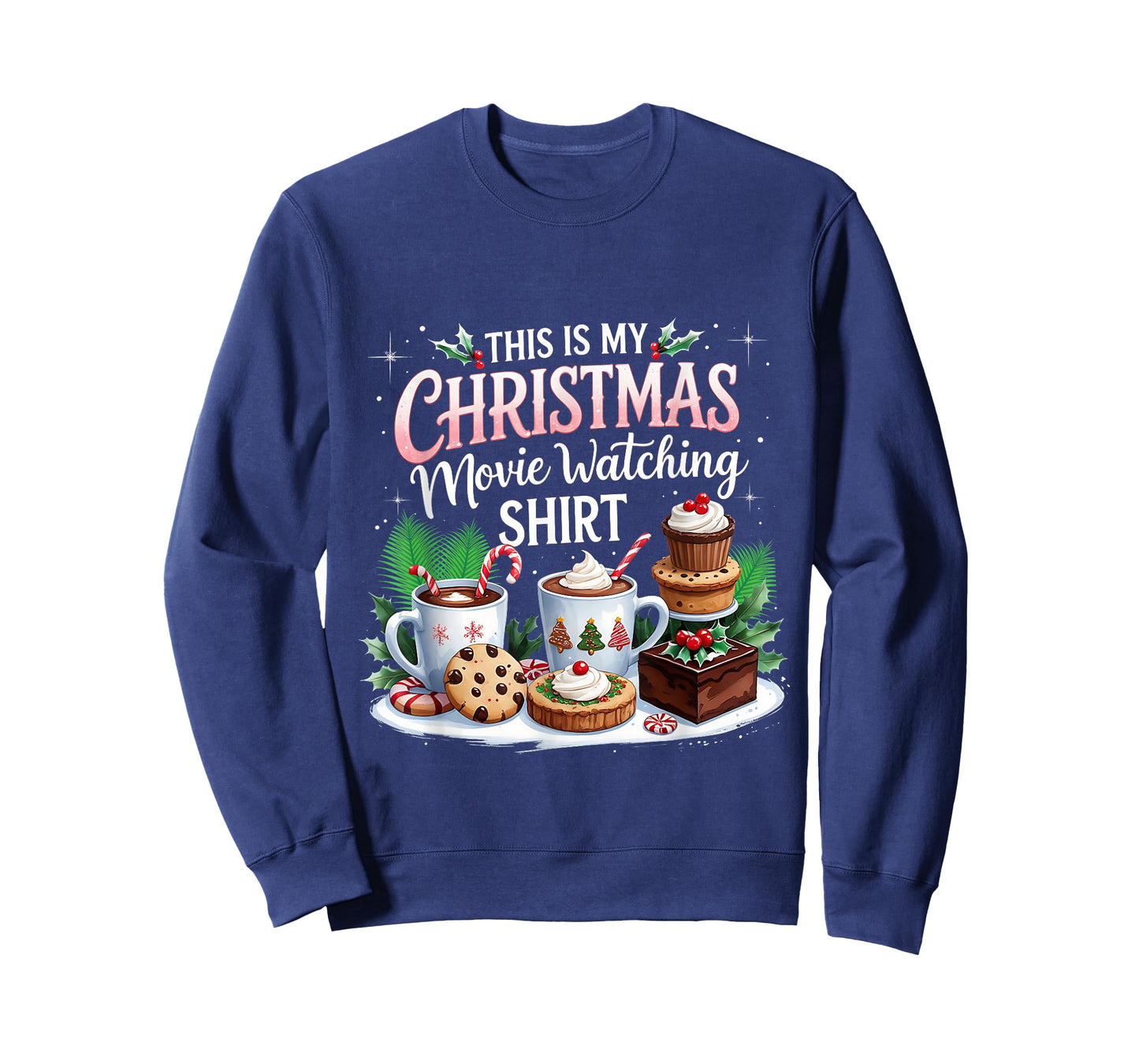 This is My Christmas Movie Watching Design T-Shirt