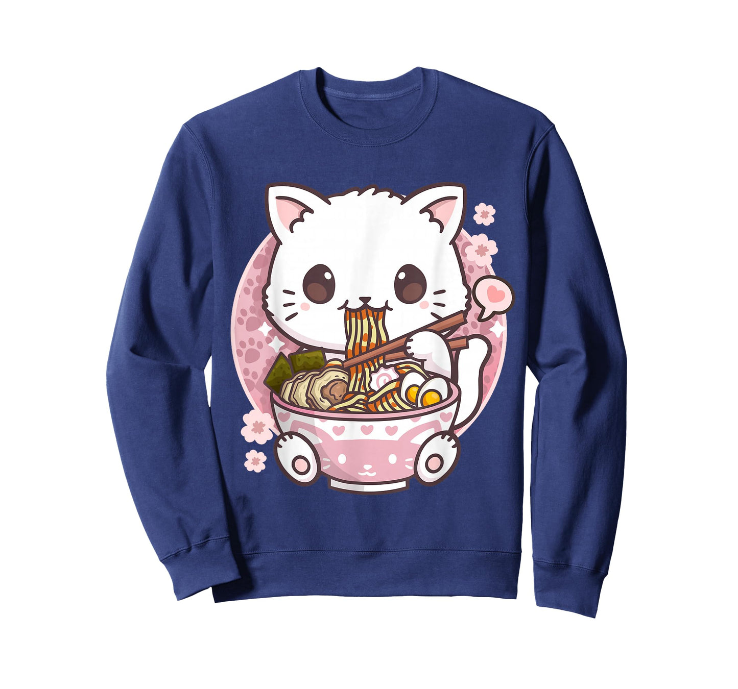 Kawaii Anime Shirts Ramen Cat Kawaii Anime Ramen Cat Cat Lovers Kawaii Neko T-Shirt, Black