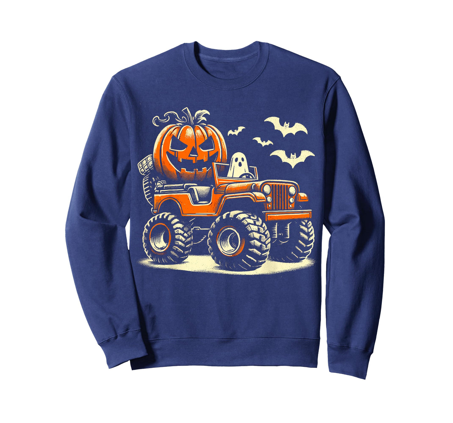 Halloween Monster Truck Dino T-Shirt