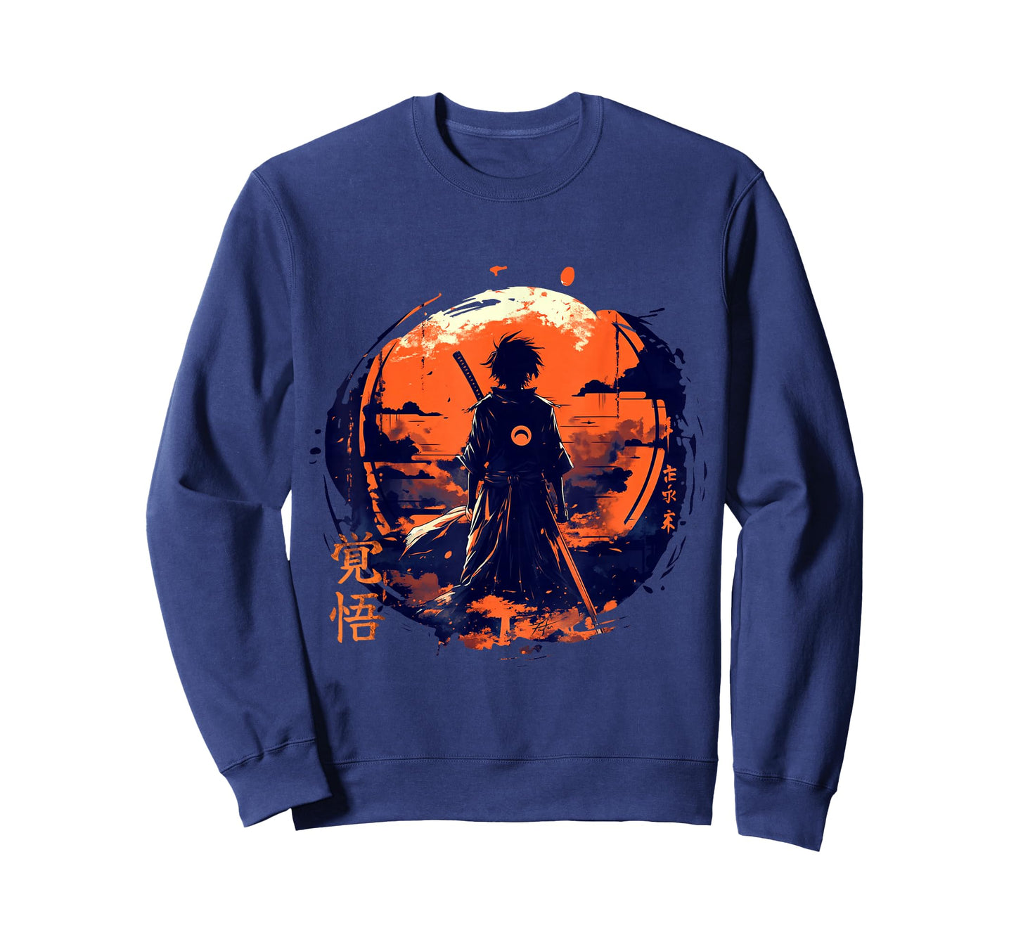 Japanese Anime Samurai Aesthetic in vaporwave harajuku style T-Shirt