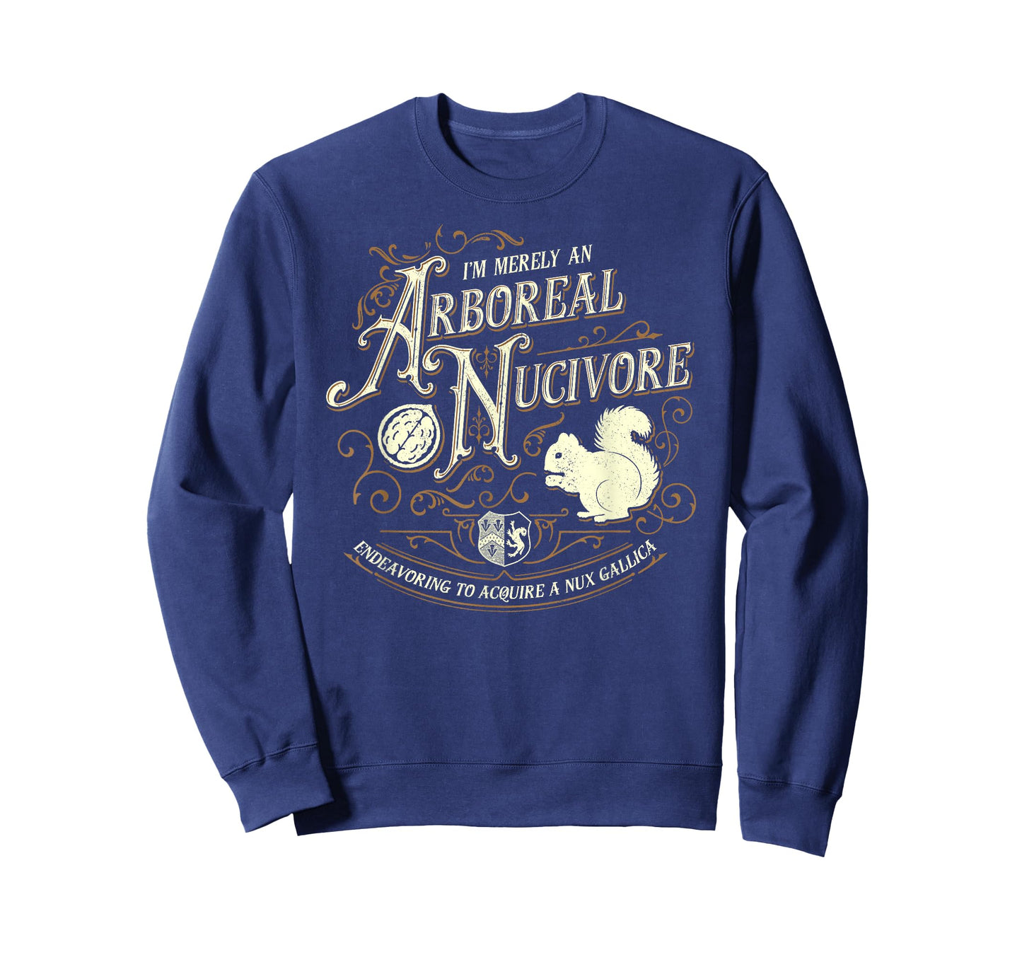I'm Merely An Arboreal Nucivore - Grandiloquent Mercantile T-Shirt