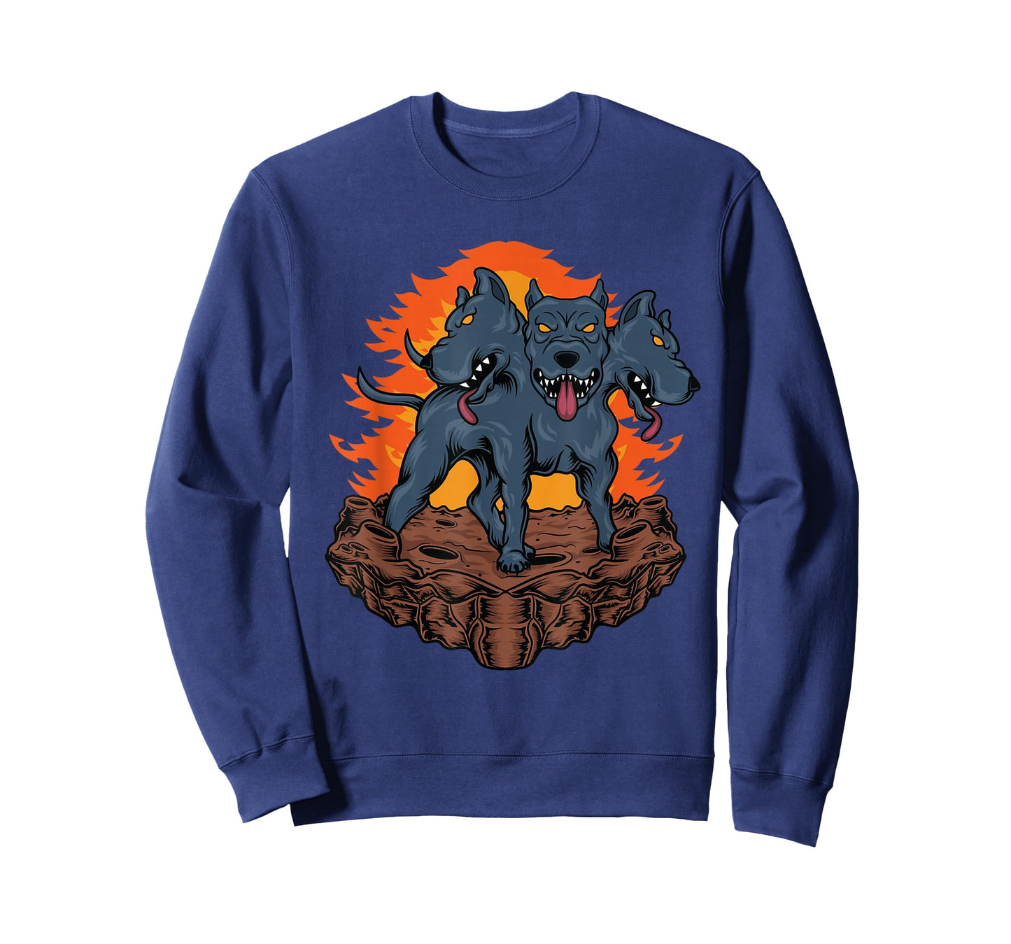 Cerberus Hellhound - Three Headed Dog T-Shirt