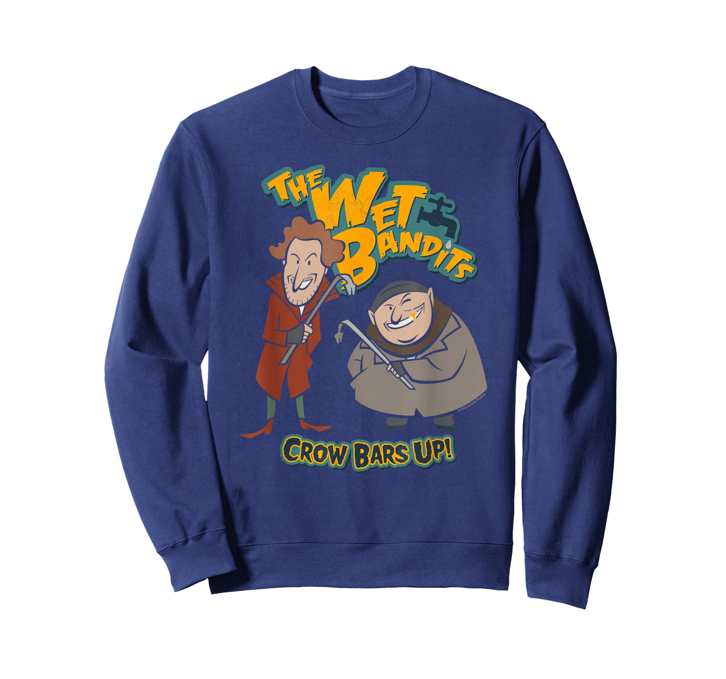Home Alone Christmas The Wet Bandits Crow Bars Up! T-Shirt