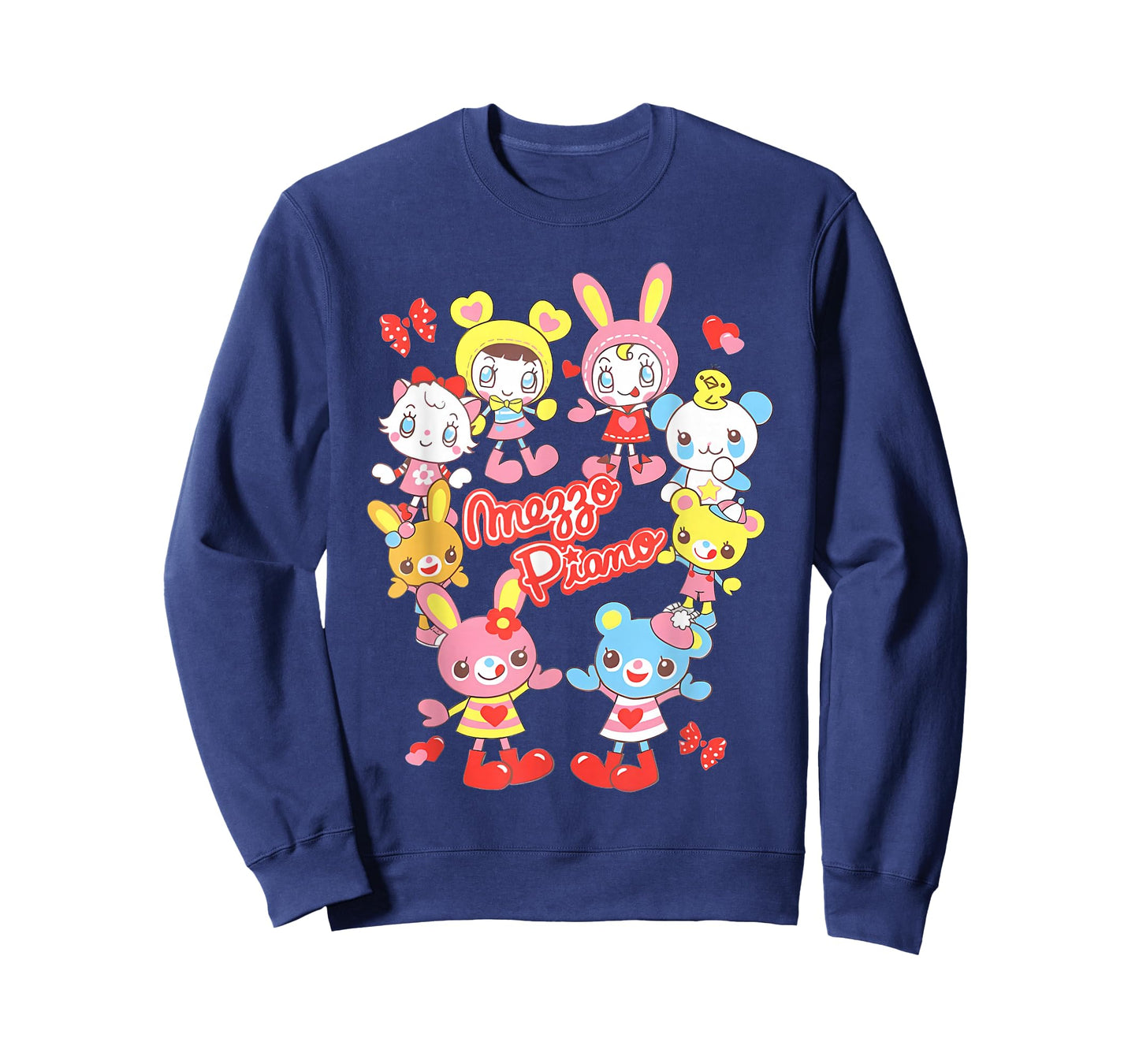 Kawaii Cutecore Mezzo Piano Jojifuku Fashioned T-Shirt