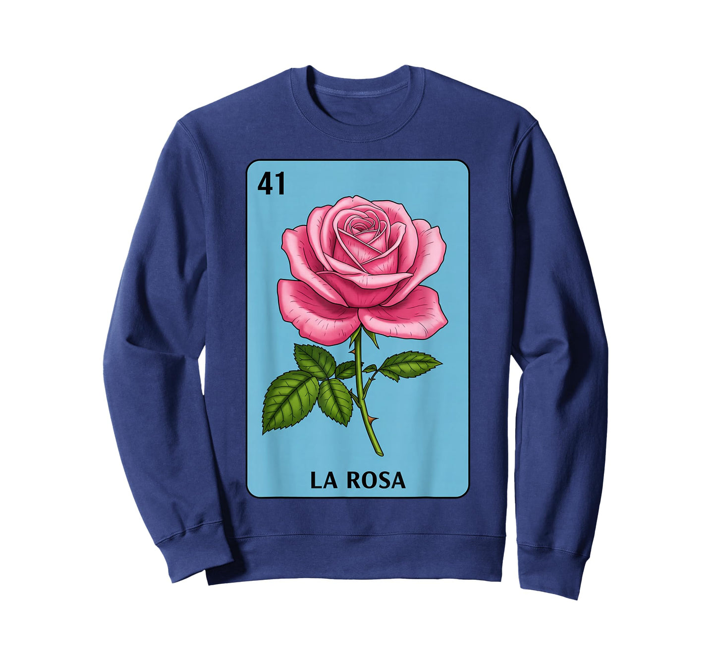 La Rosa Card Mexican Lottery Mexico Men Women Kids T-Shirt