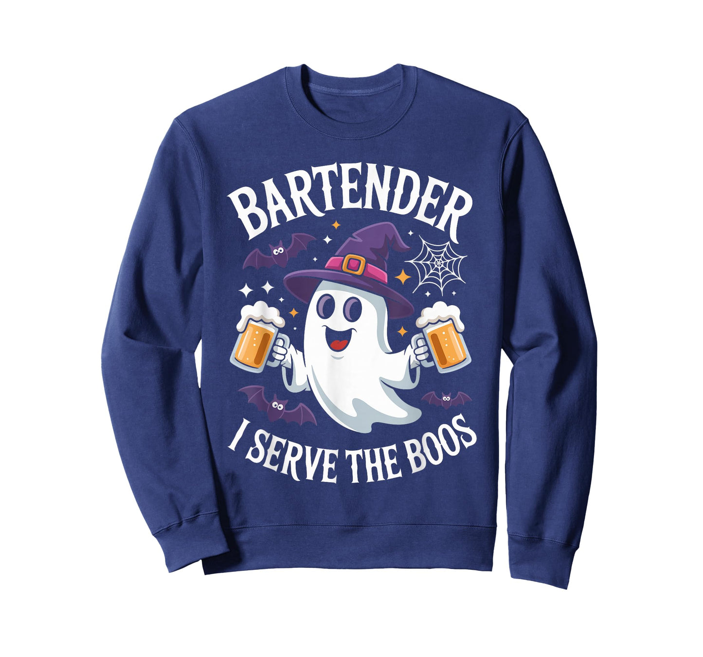 Bartender I Serve The Boos Halloween Costume T-Shirt