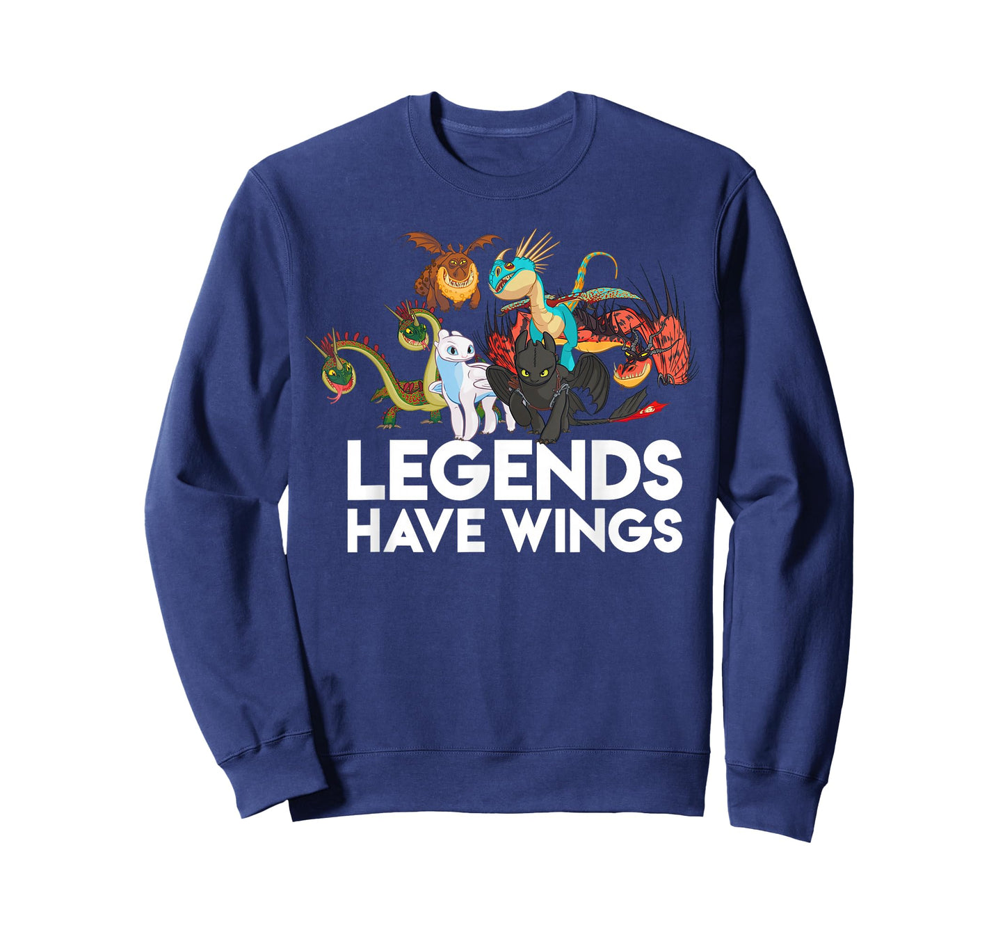 How to Train Your Dragons 3 Hidden World Legends Have Wings T-Shirt