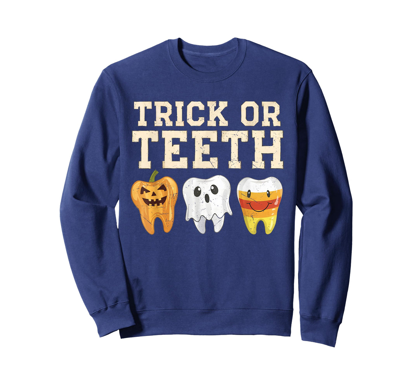 Trick Or Teeth Halloween Dental Crew Dentist Boys Girls Kids T-Shirt