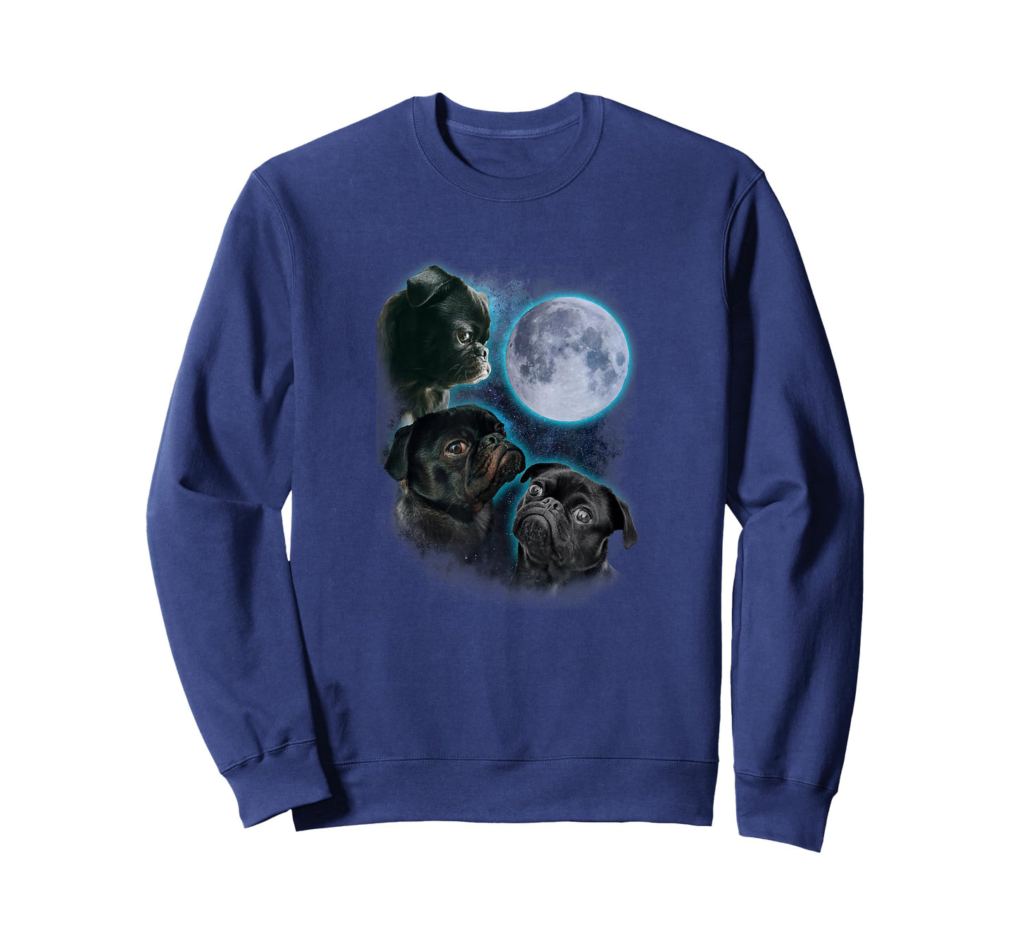 Three pug moon T-Shirt