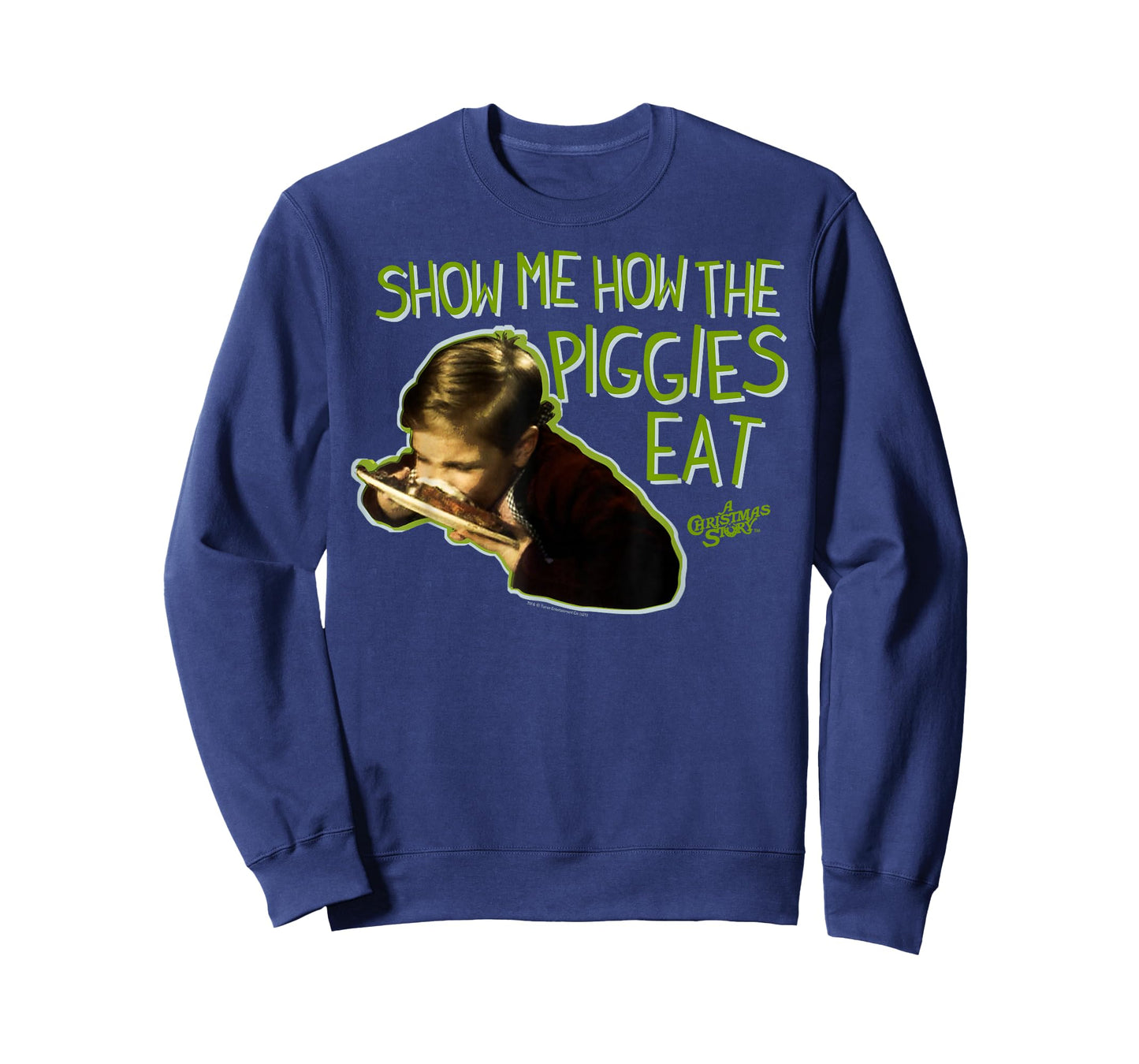 A Christmas Story Show Me How the Piggies Eat Holiday T-Shirt