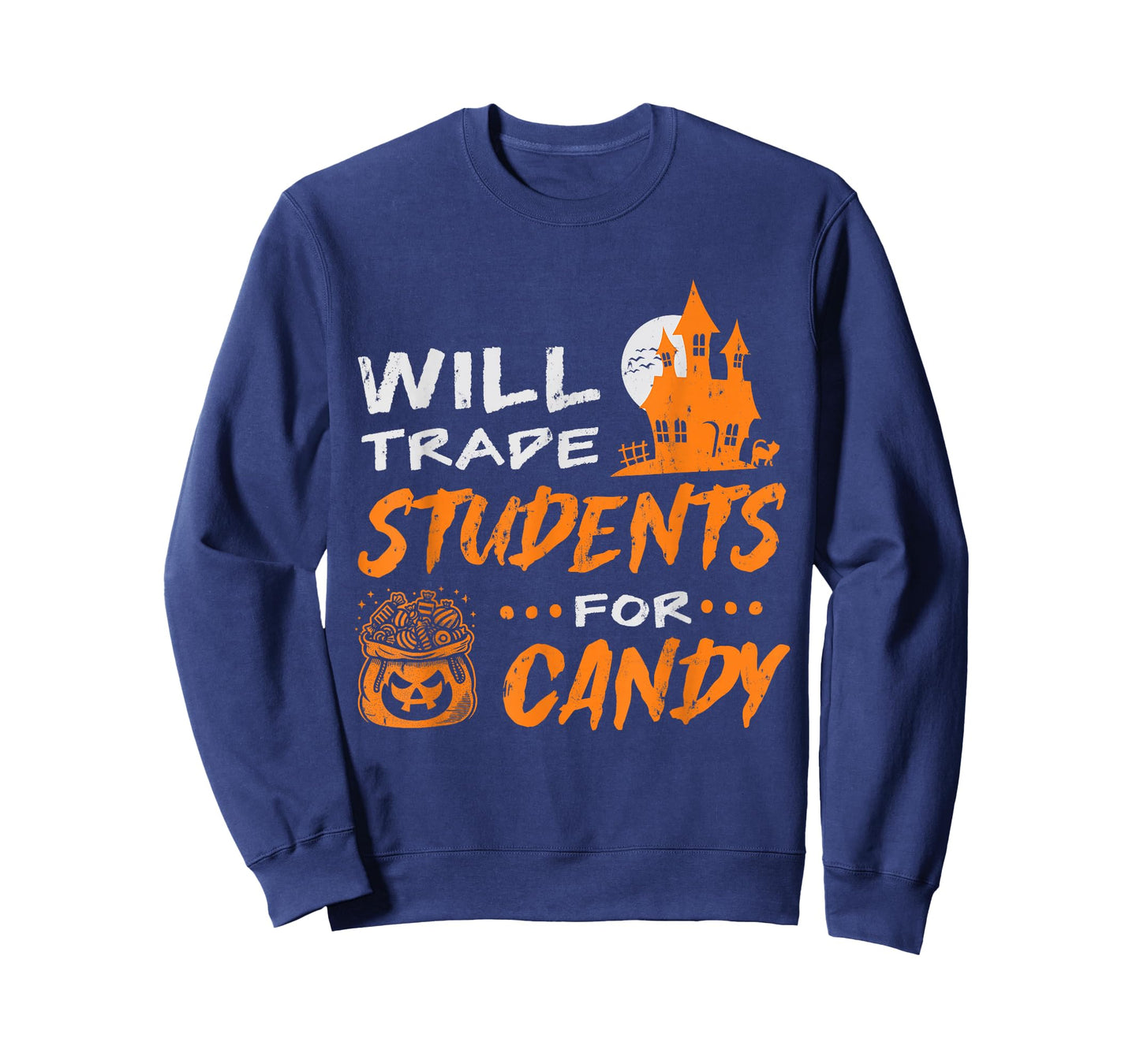Will Trade Students for Candy Halloween Costume Teacher T-Shirt