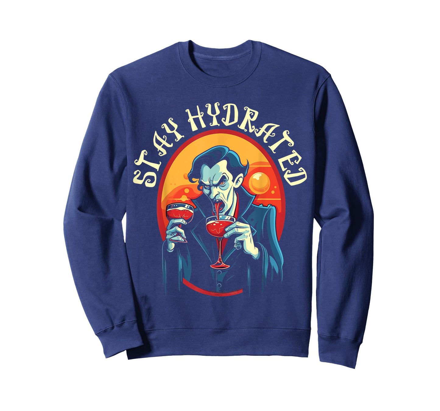 Dracula Halloween Scary Trick Or Treat Spooky Vampire T-Shirt