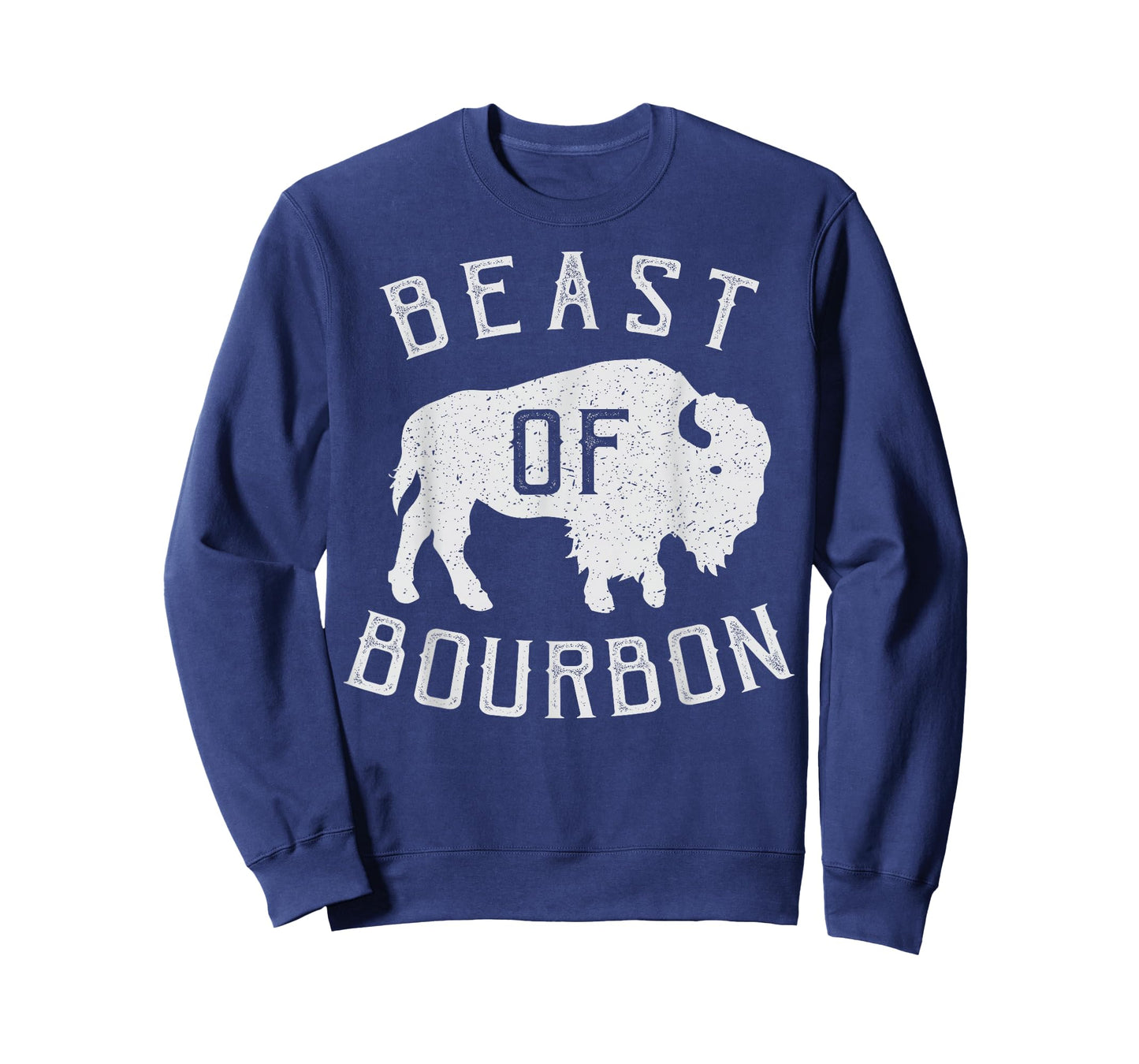 Beast of Bourbon Drinking Whiskey design Bison Buffalo Party T-Shirt