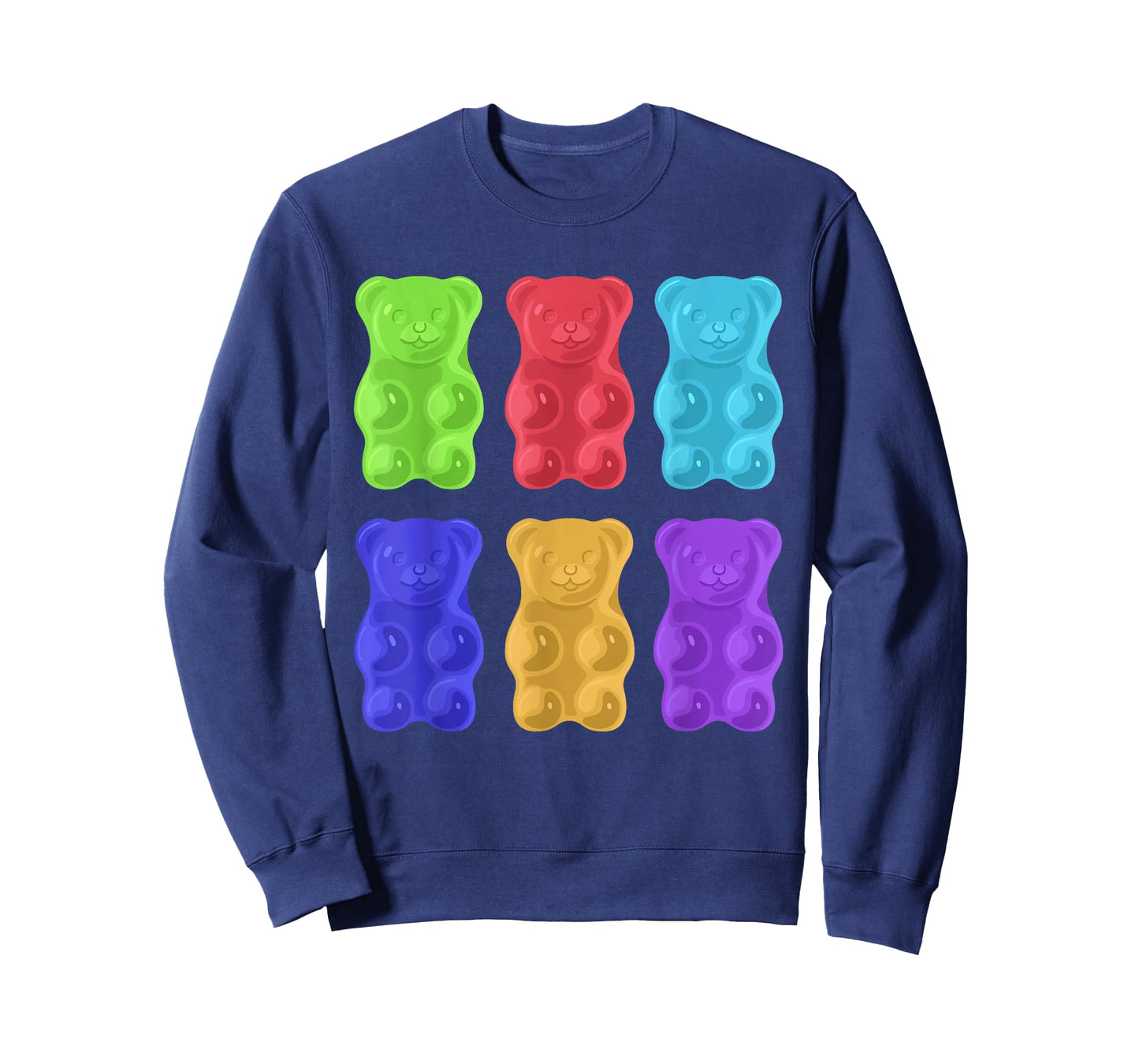 Cool Gummy Bear Art For Girls Kids Toddler Candy Gummies T-Shirt