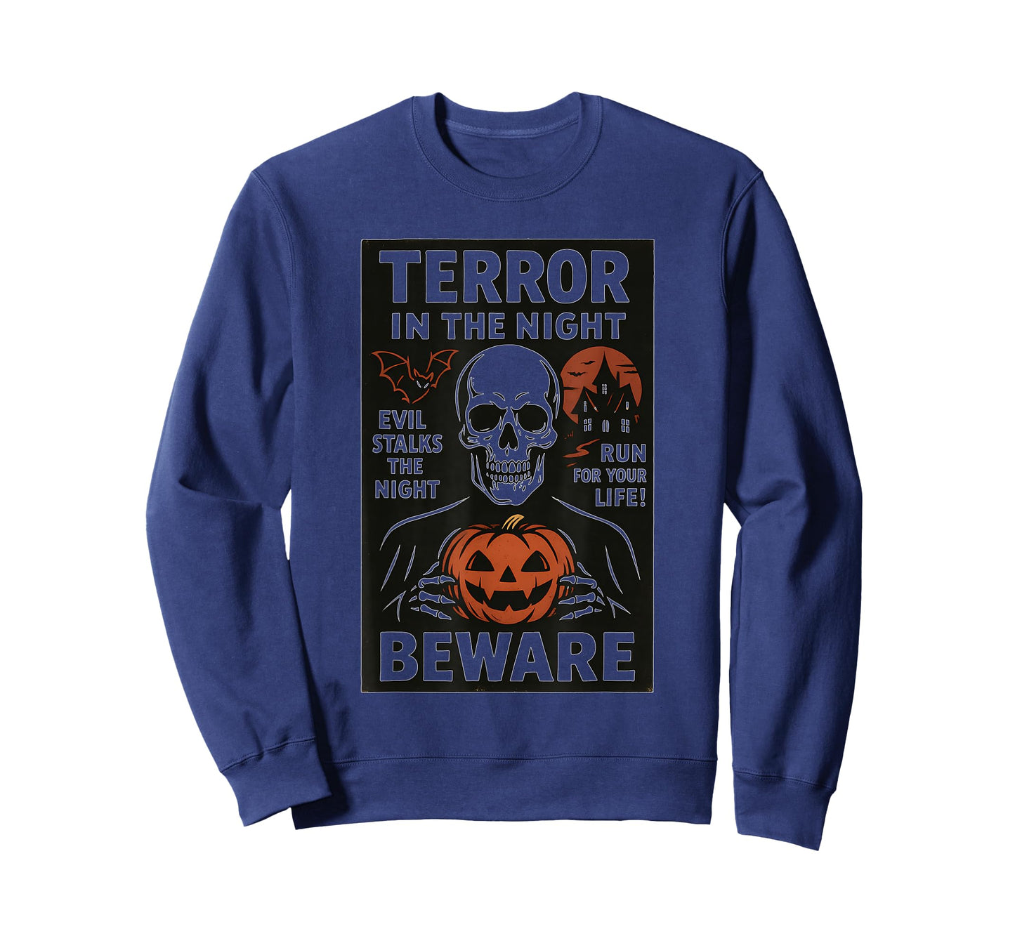 Terror in The Night Head Pumpkin T-Shirt