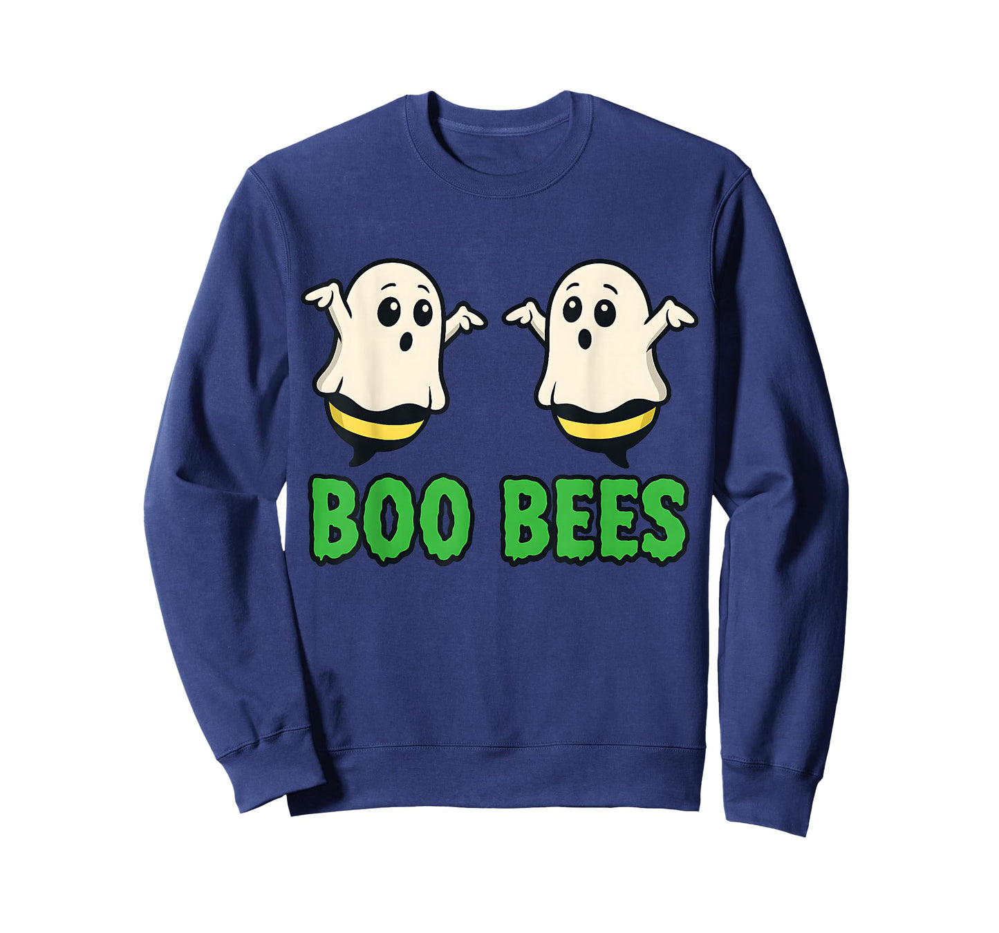 Funny Boo Bees Halloween Ghost Bee Pun Design T-Shirt