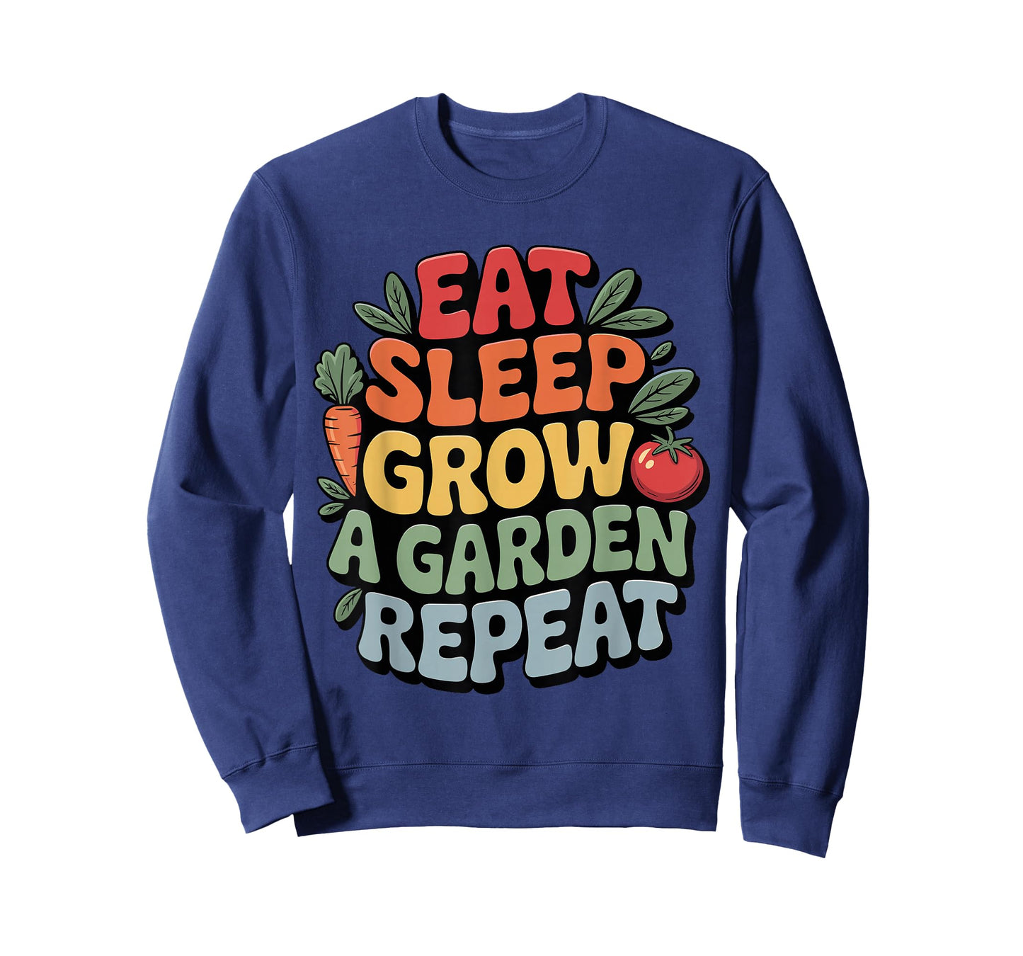Eat Sleep Grow a Garden Repeat Funny Gardening Lover Gaming T-Shirt