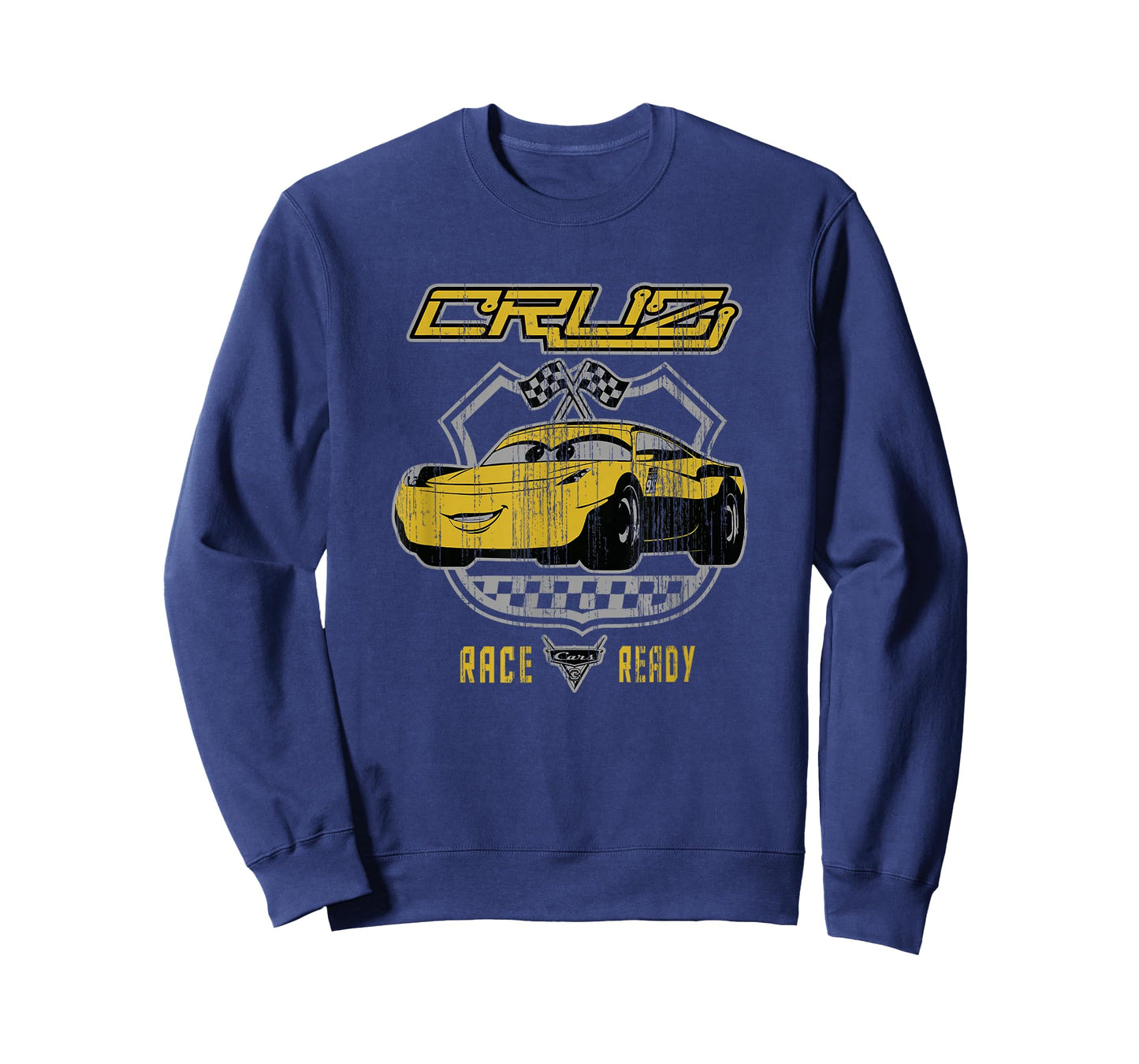 Disney Pixar Cars 3 Cruz Ramírez Race Ready Vintage Logo T-Shirt