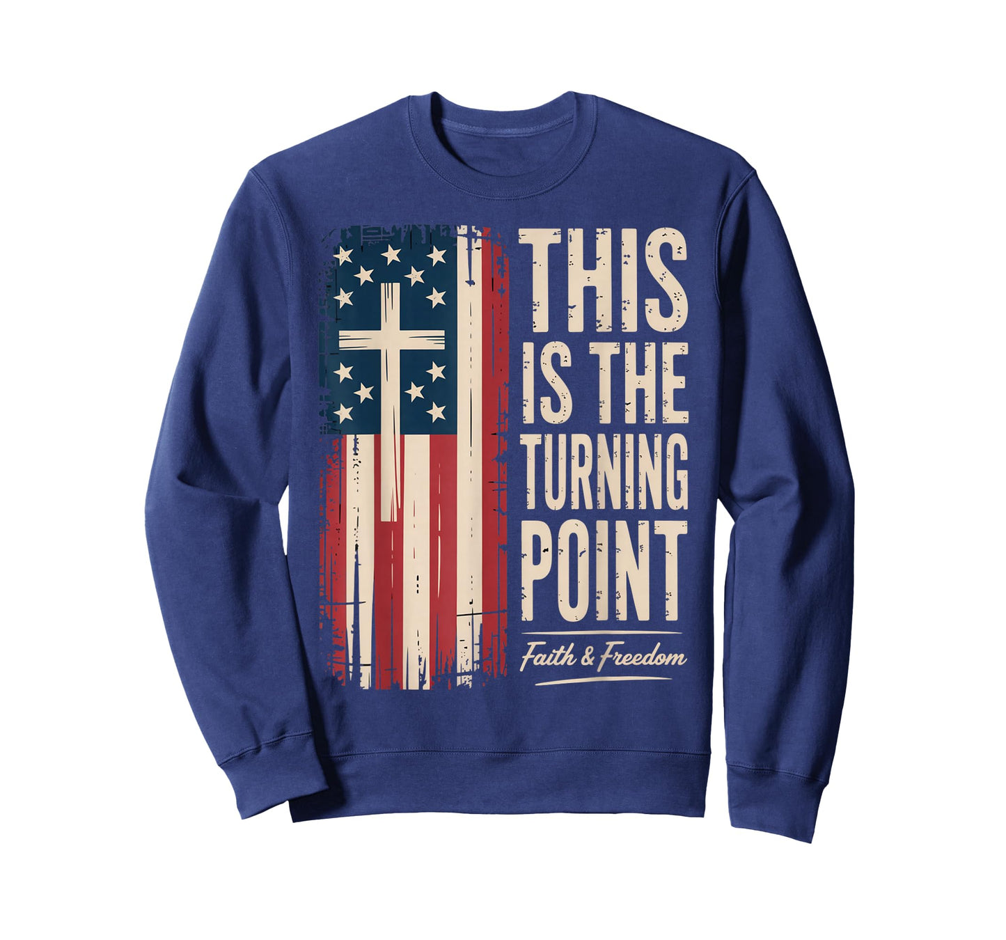 This is The Turning Point Patriotic Faith USA T-Shirt