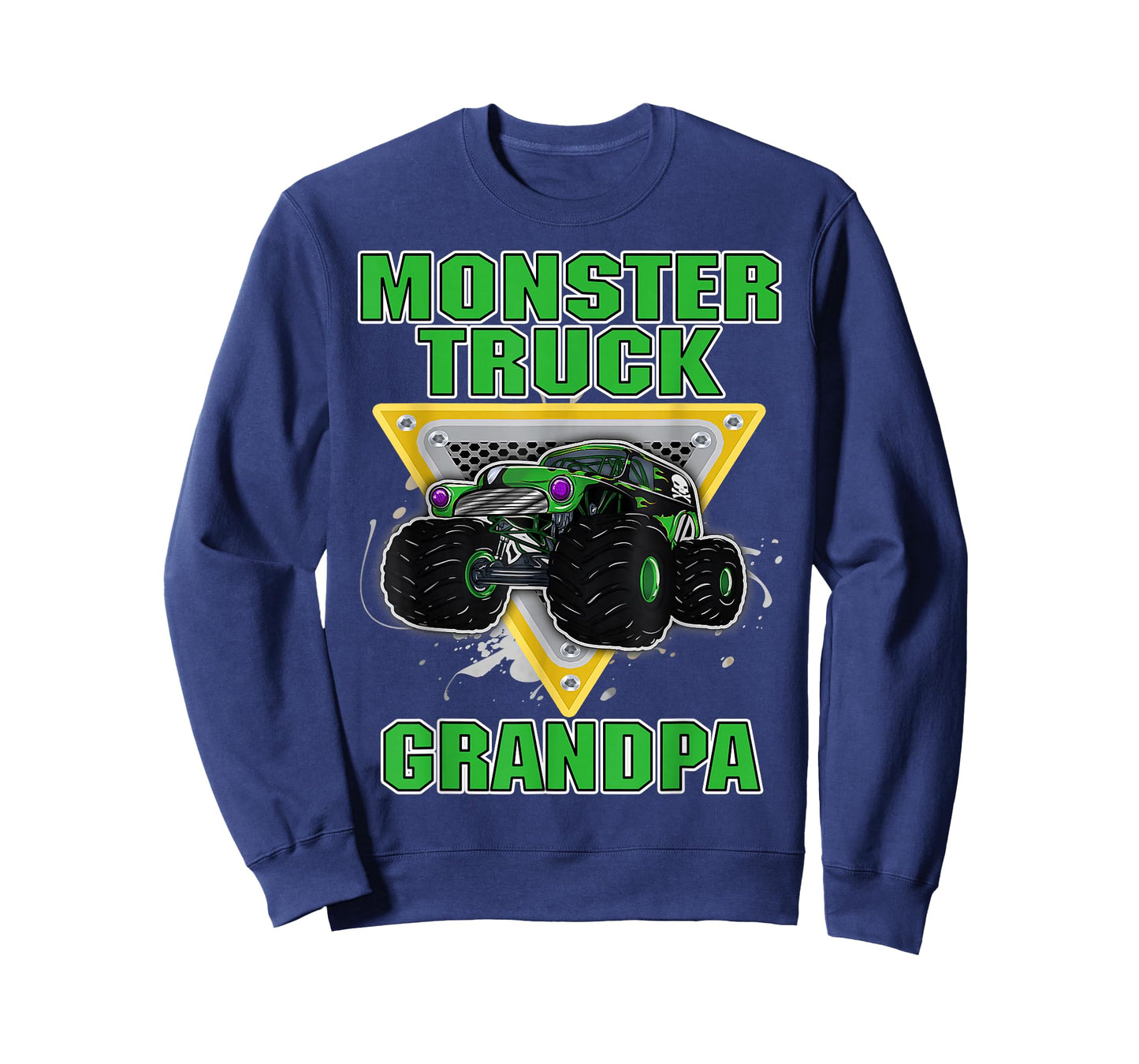 Monster Truck GRANDPA Grandfather Truck Lovers Truck Fans T-Shirt