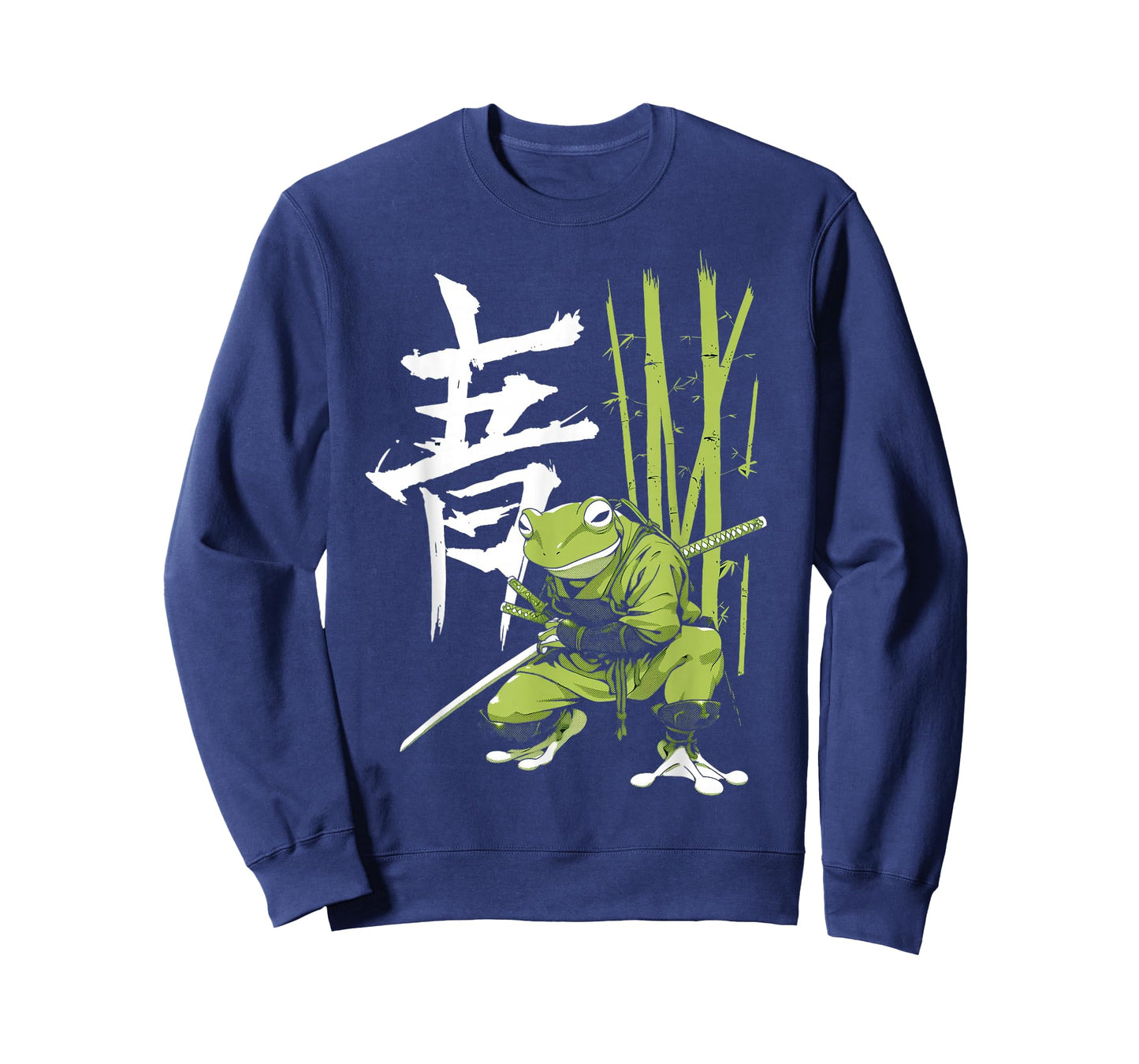 Ninja Japanese Kanji Katana Samurai Frog T-Shirt