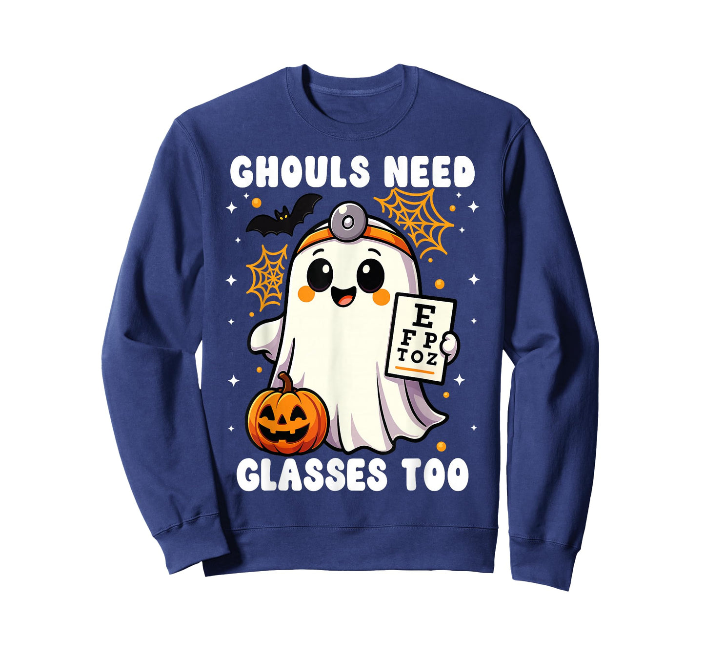 Optometry Halloween Spooky Ophthalmologist Funny Eye Doctor T-Shirt