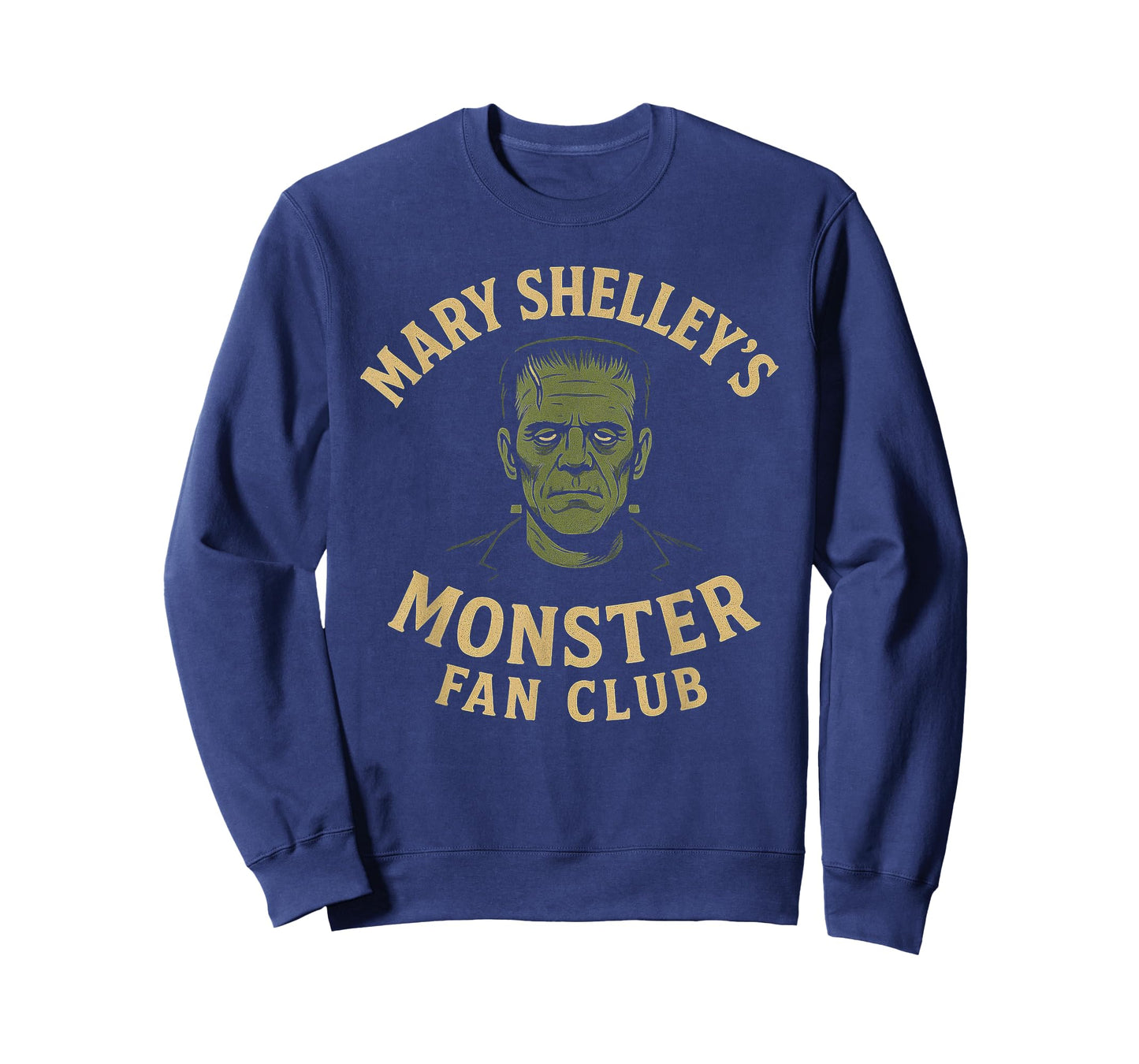 Mary Shelley's Monster Fan Club Gothic Horror Parody T-Shirt