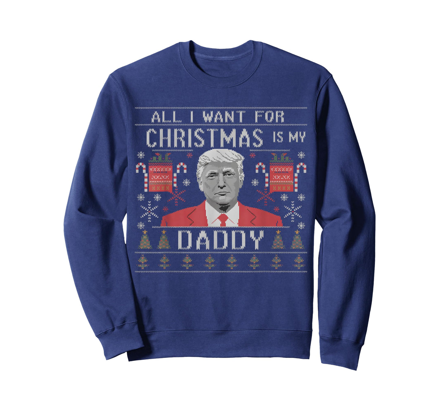 All I Want For Christmas Is My Daddy Funny Merry Christmas T-Shirt