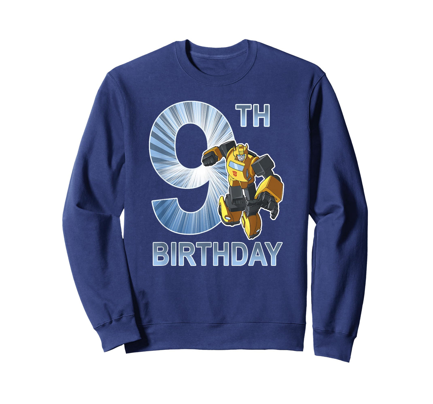 Transformers Bumblebee 9th Birthday Light Fill Poster T-Shirt