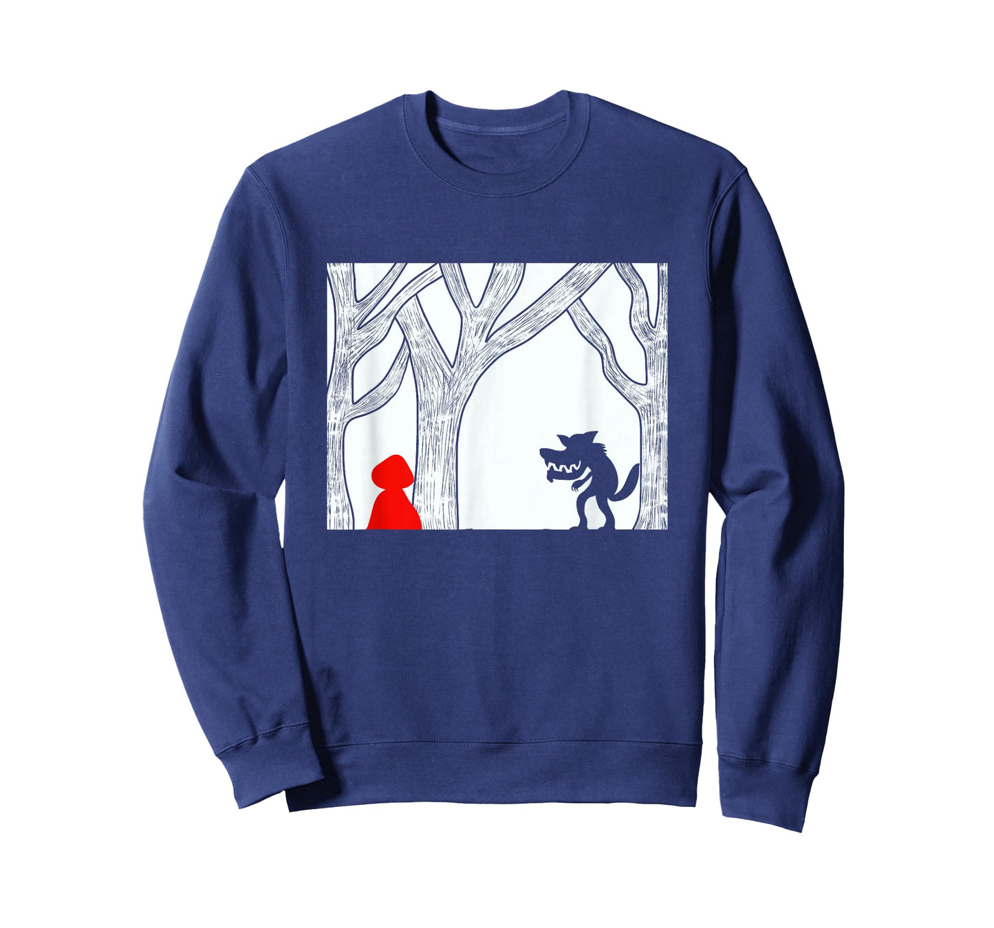 Little Red Riding Hood with Cut Out Wolf T-Shirt