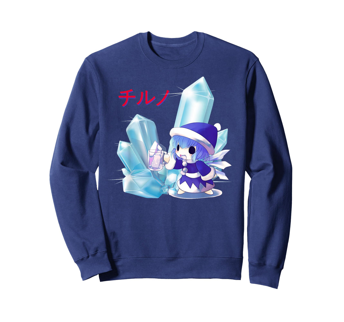 Cute Japanese Cirno Chibi - Kawaii Manga Anime Girl Otaku T-Shirt