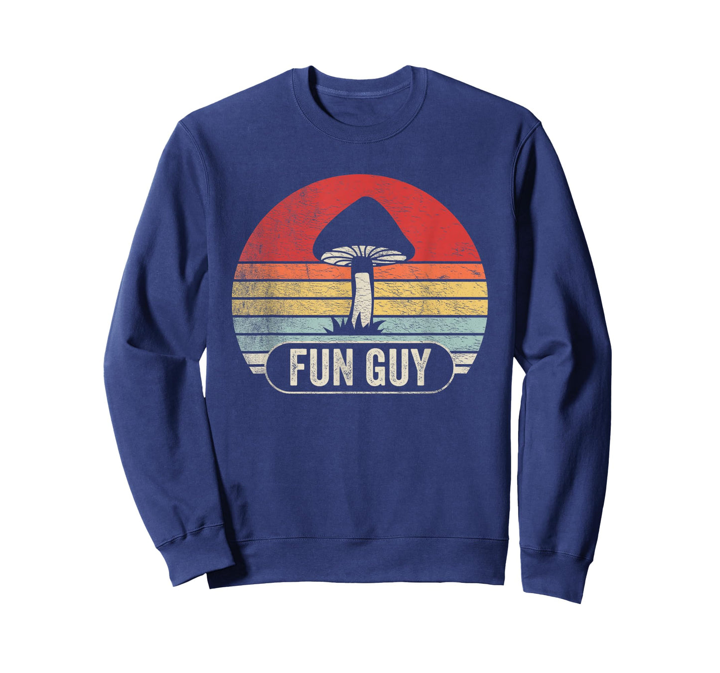 Vintage Funguy Fungi Funny Mushroom Fungi Shirt Fun Guy T-Shirt