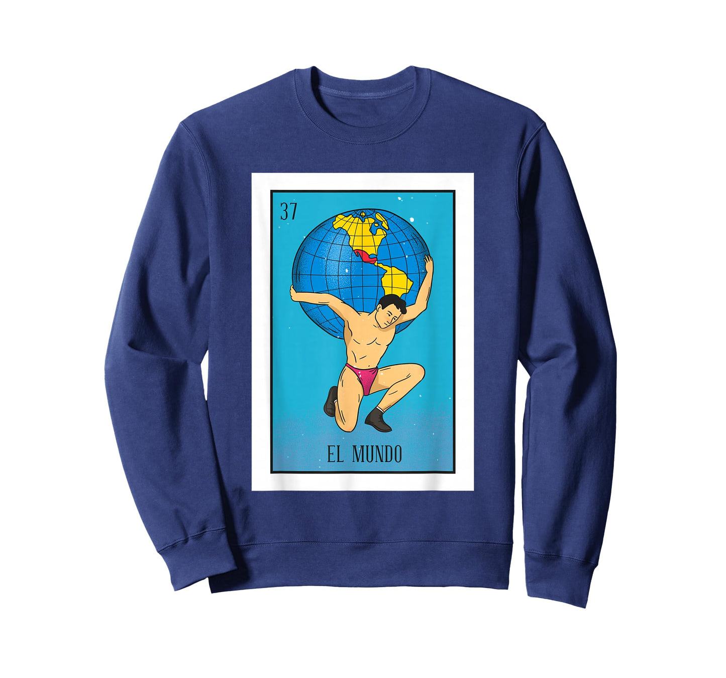 El Mundo Lottery Card Gift The World Card Mexican Lottery T-Shirt