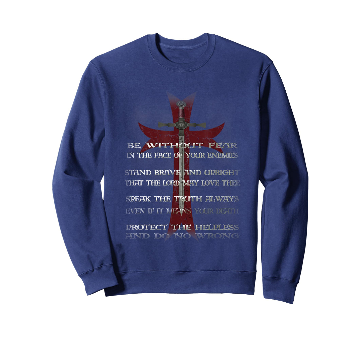Knights Templar Crusader Cross Ring Order Be Without Fear T-Shirt