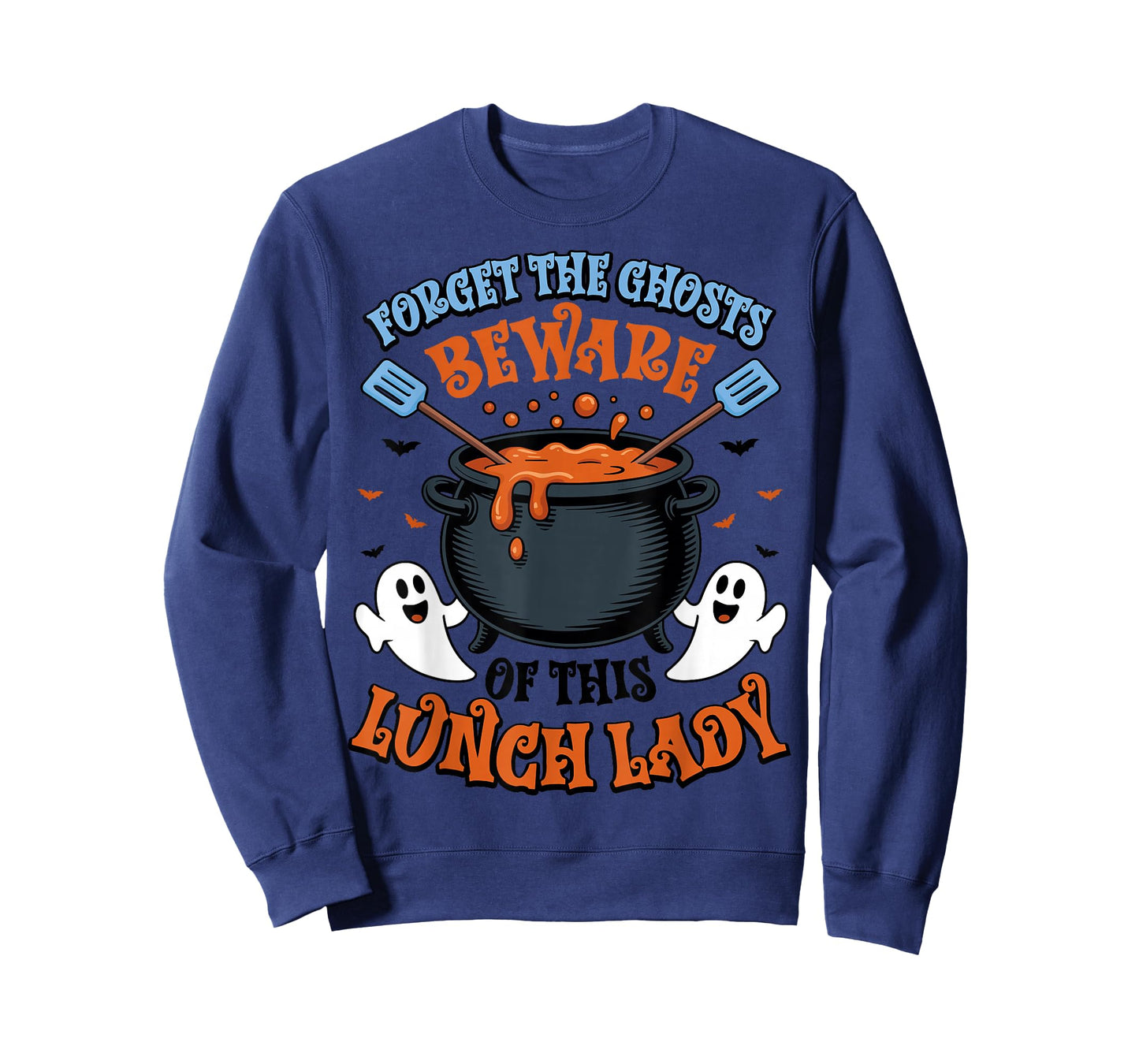 Forget the Ghosts Beware of This Lunch Lady Spooky Halloween T-Shirt