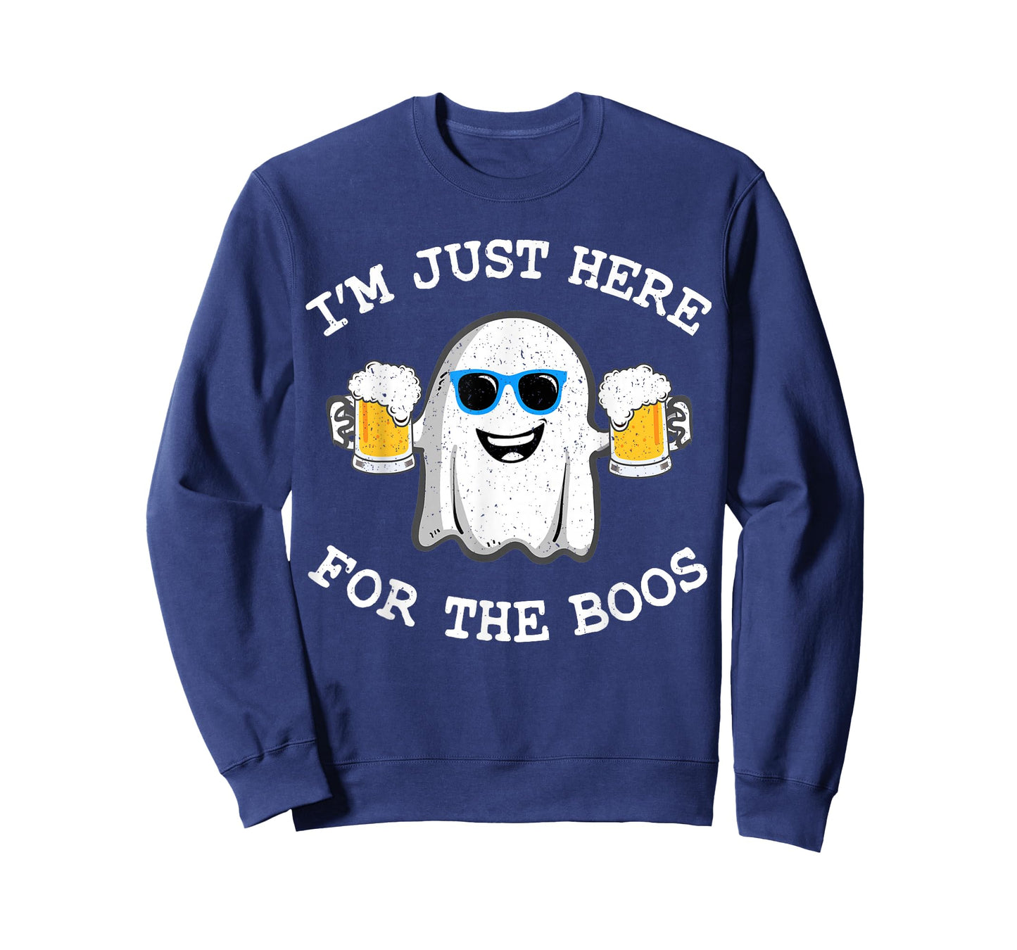 Funny Halloween Tee, I'm Just Here For The Boos Costume Men T-Shirt
