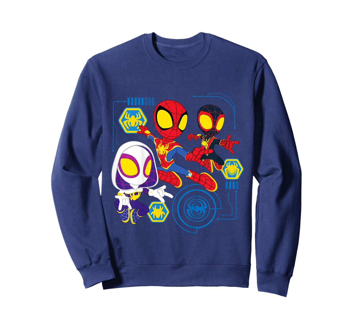 Marvel Spidey and His Amazing Friends Web-Spinners Heroes T-Shirt