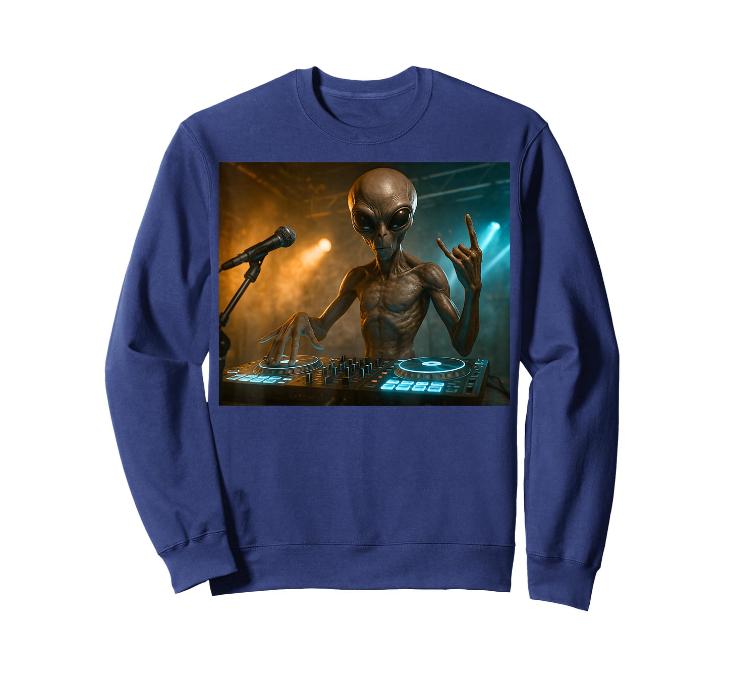 House Alien DJ Disco T-Shirt