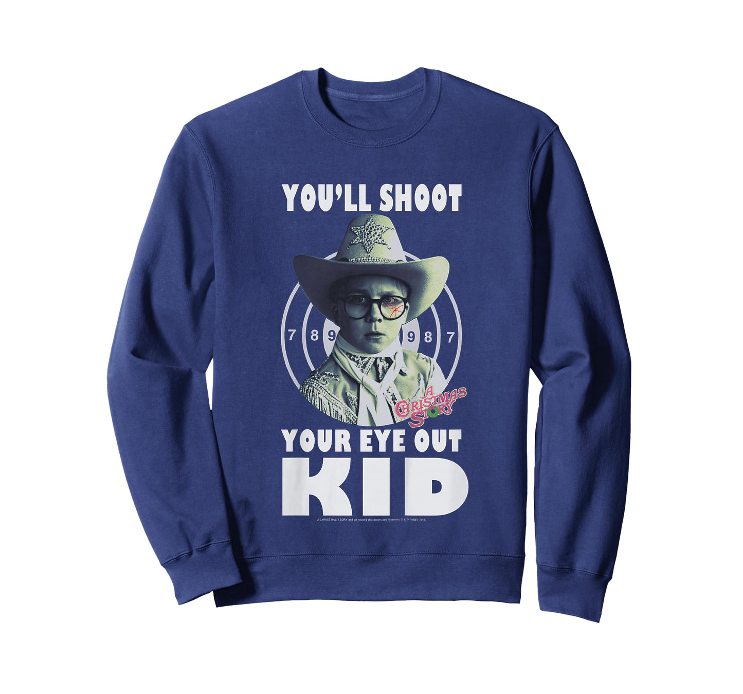 Kids A Christmas Story Ralphie You'll Shoot Your Eye Out Kid T-Shirt