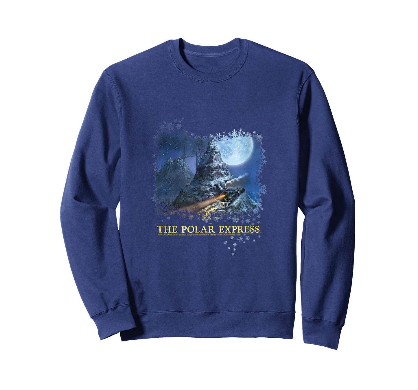 Polar Express Mountain Painting T-Shirt