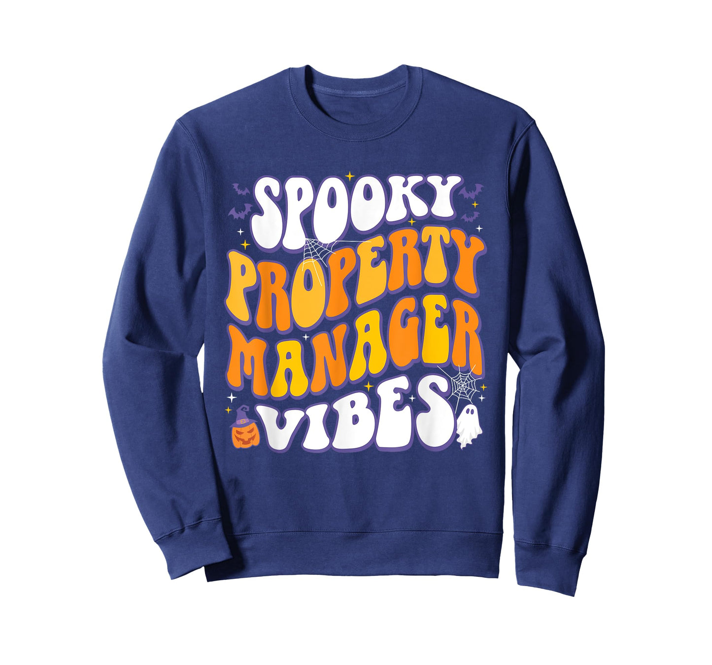 Spooky Property Manager Vibes Halloween T-Shirt