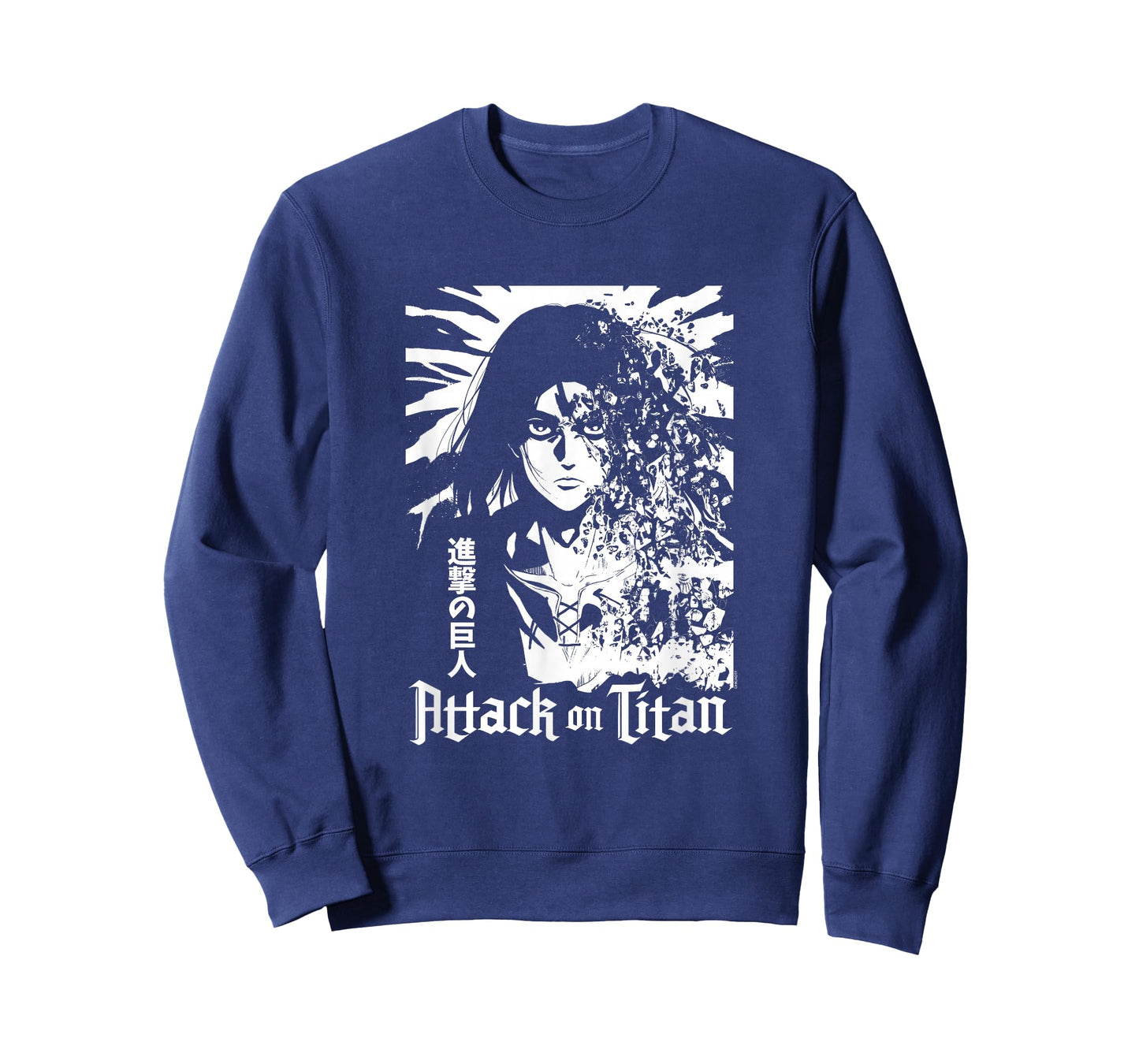 Attack on Titan Season 4 Eren Explosion White Graphic Anime T-Shirt
