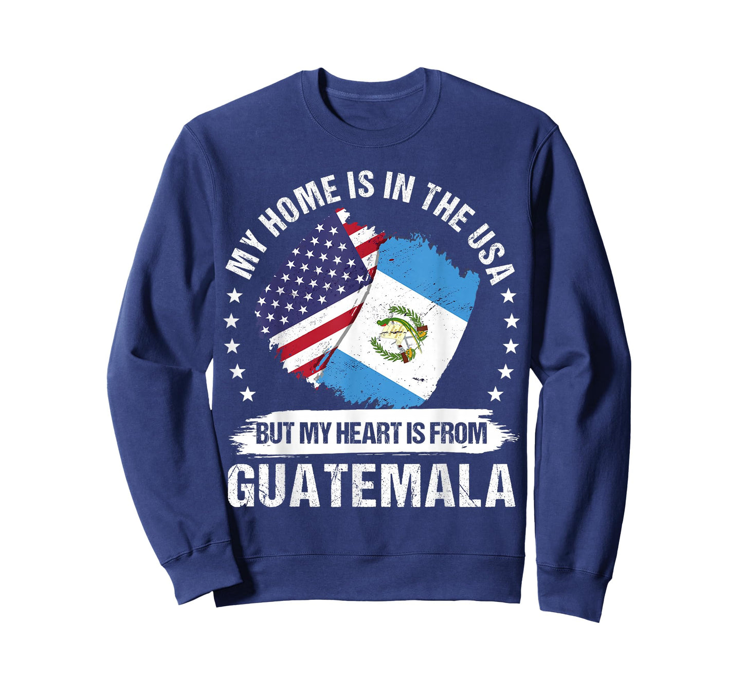 American Patriot Guatemala Flag American Guatemalan Roots T-Shirt