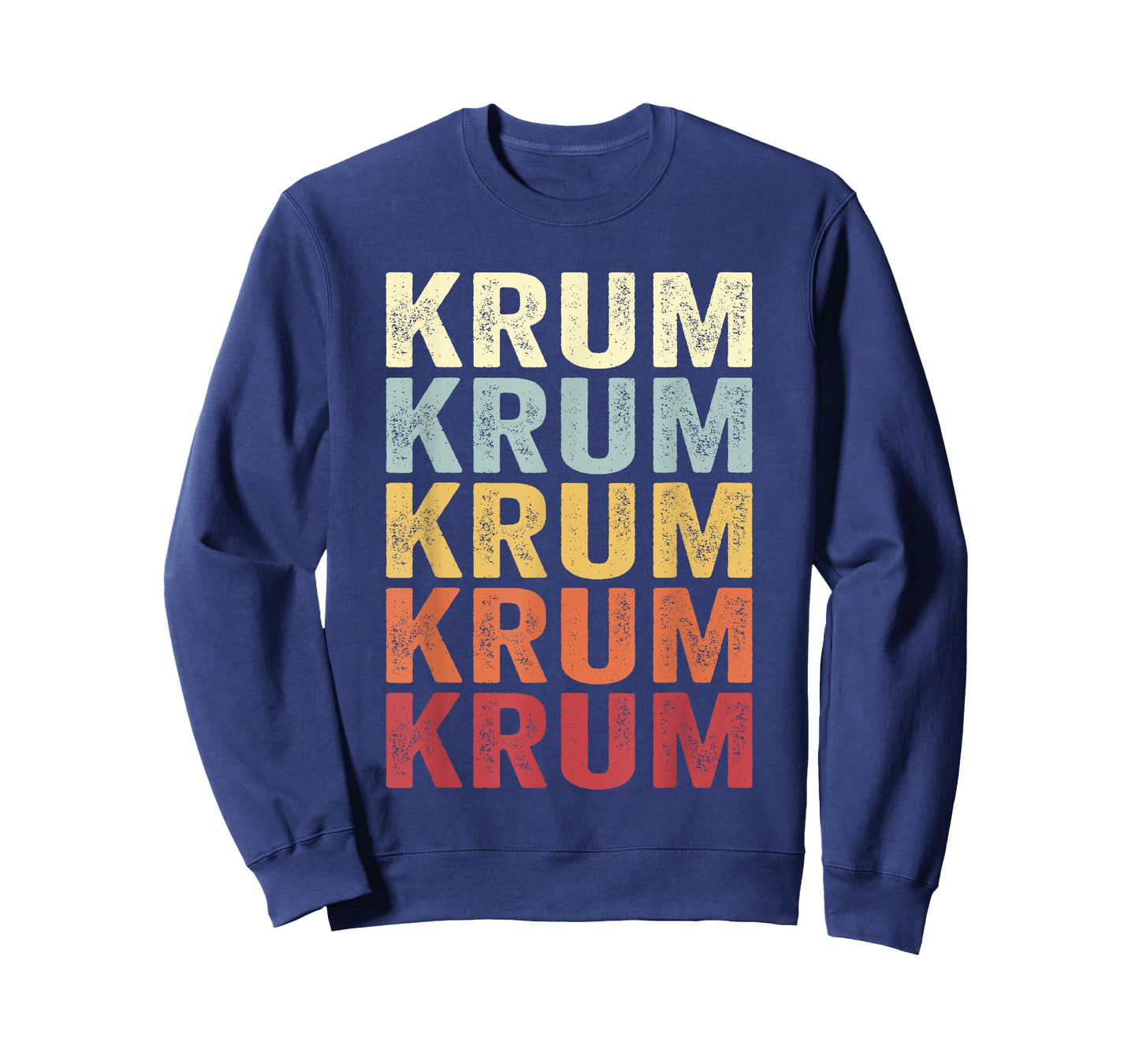 Krum Texas Krum TX Retro Vintage Text T-Shirt