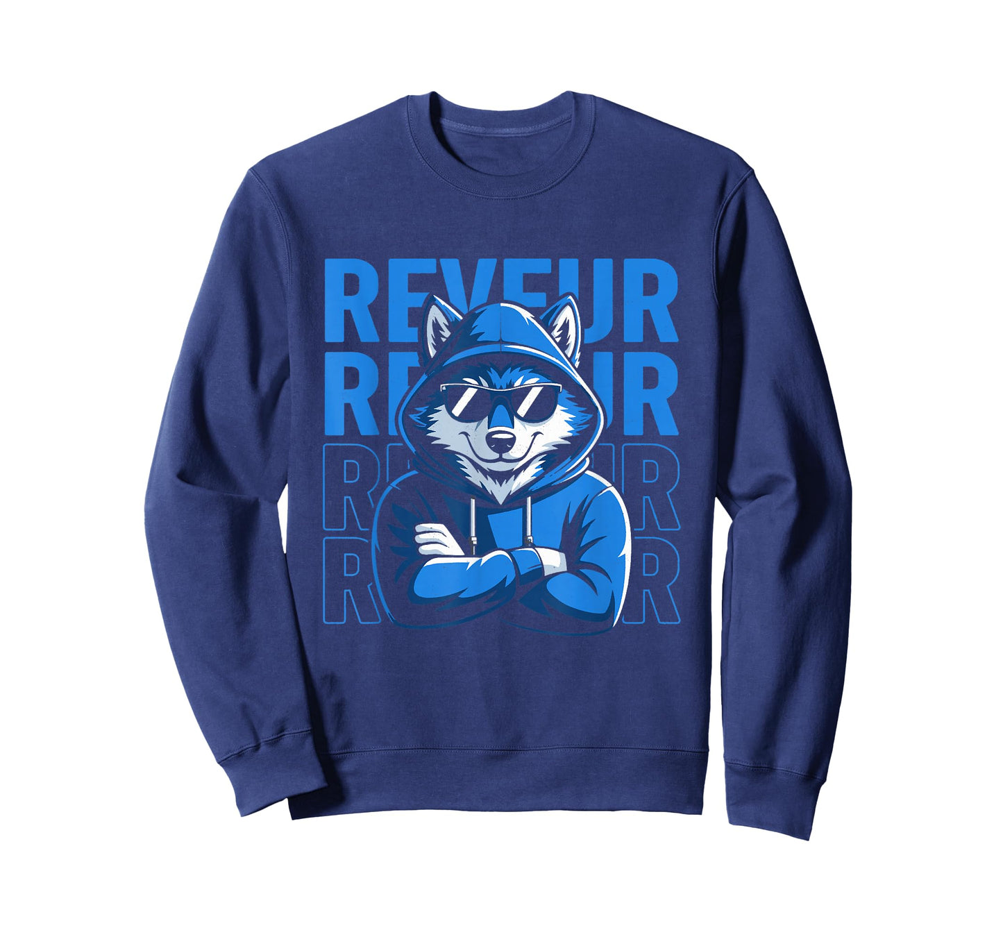 Reveur Dreamer Inspirational Motivational Wolf T-Shirt