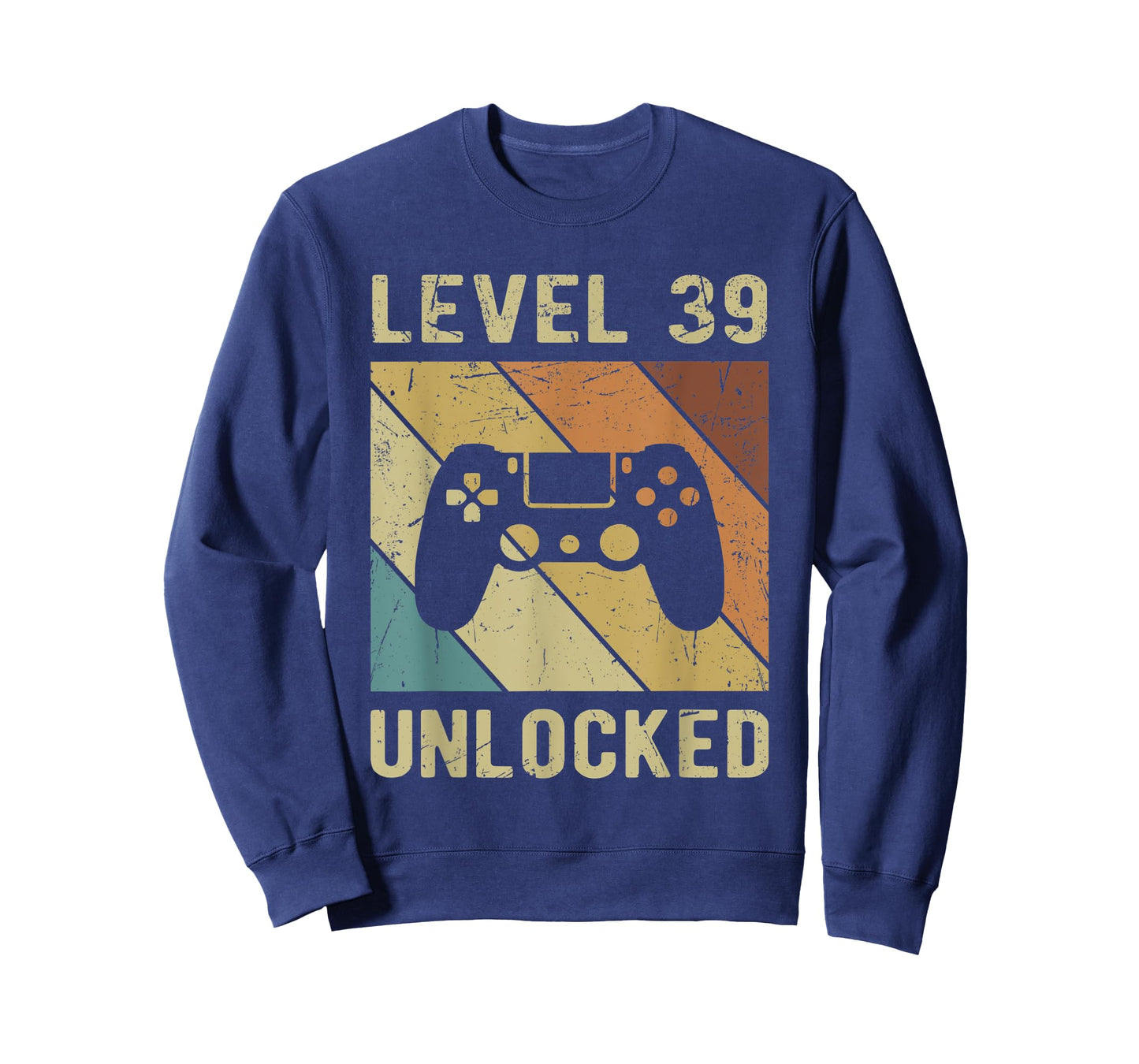 Level 39 Unlocked birthday decoration Funny Video Gamer Gift T-Shirt